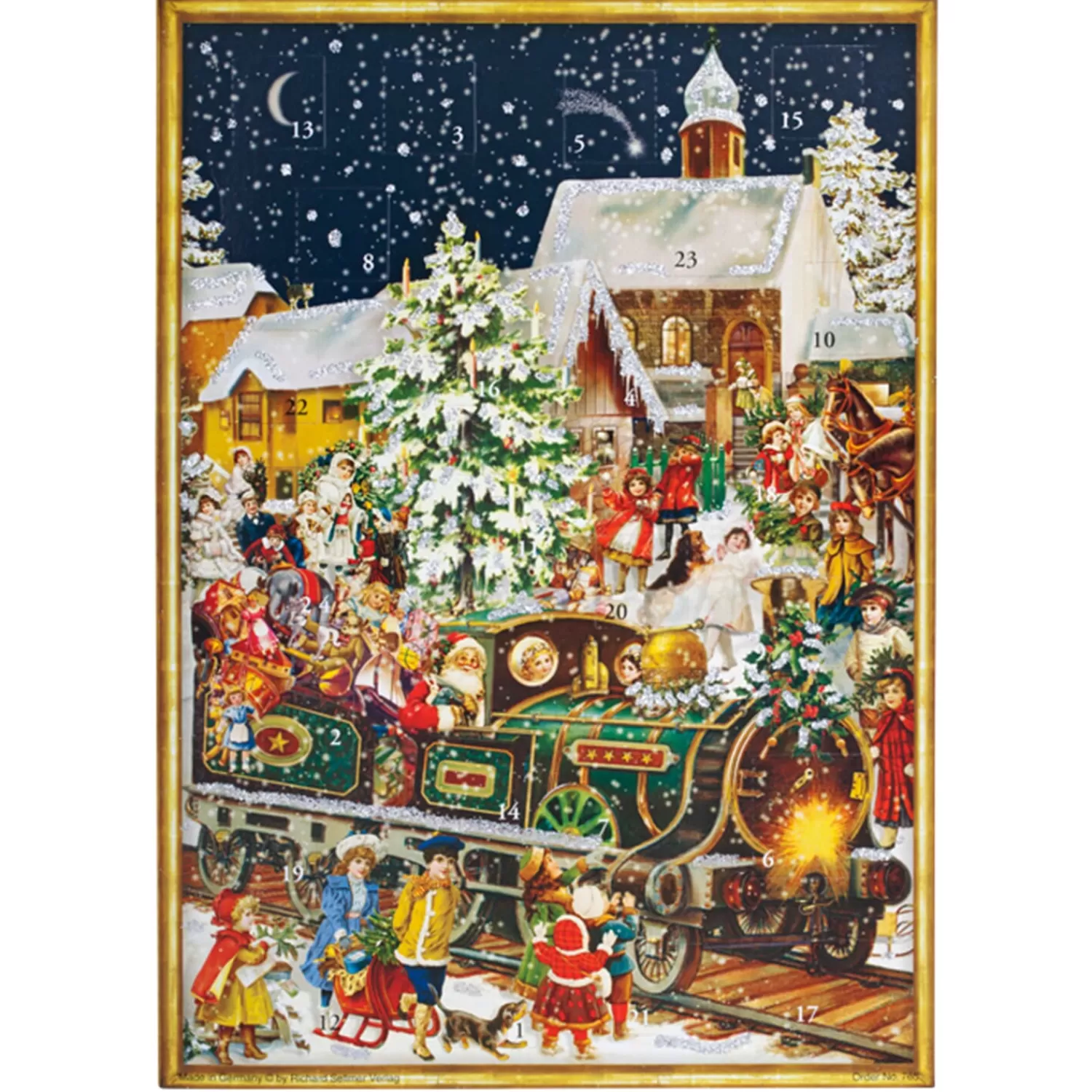 Käthe Wohlfahrt Adventsdeko & Kalender<Adventskalender "Nostalgischer Weihnachtszug"