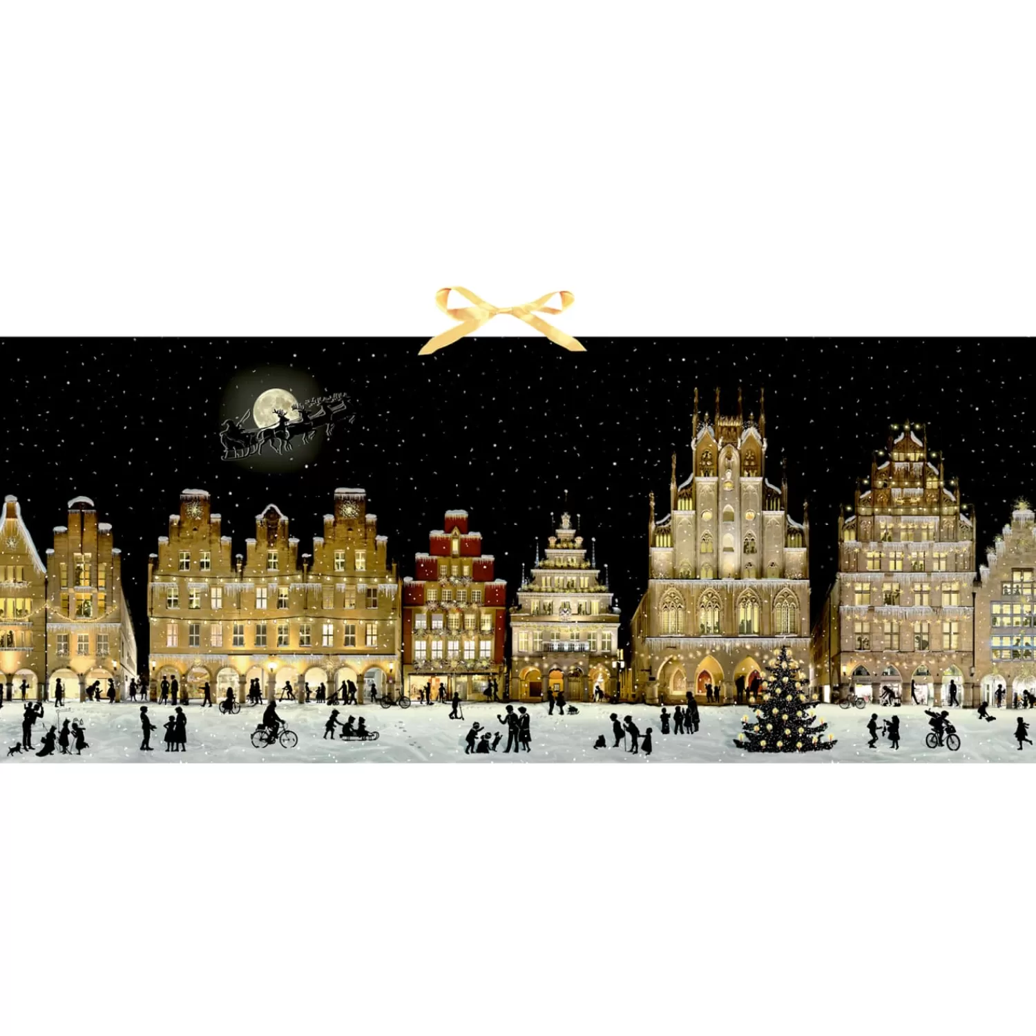 Käthe Wohlfahrt Adventsdeko & Kalender<Adventskalender "Weihnachtliches Stadtpanorama"