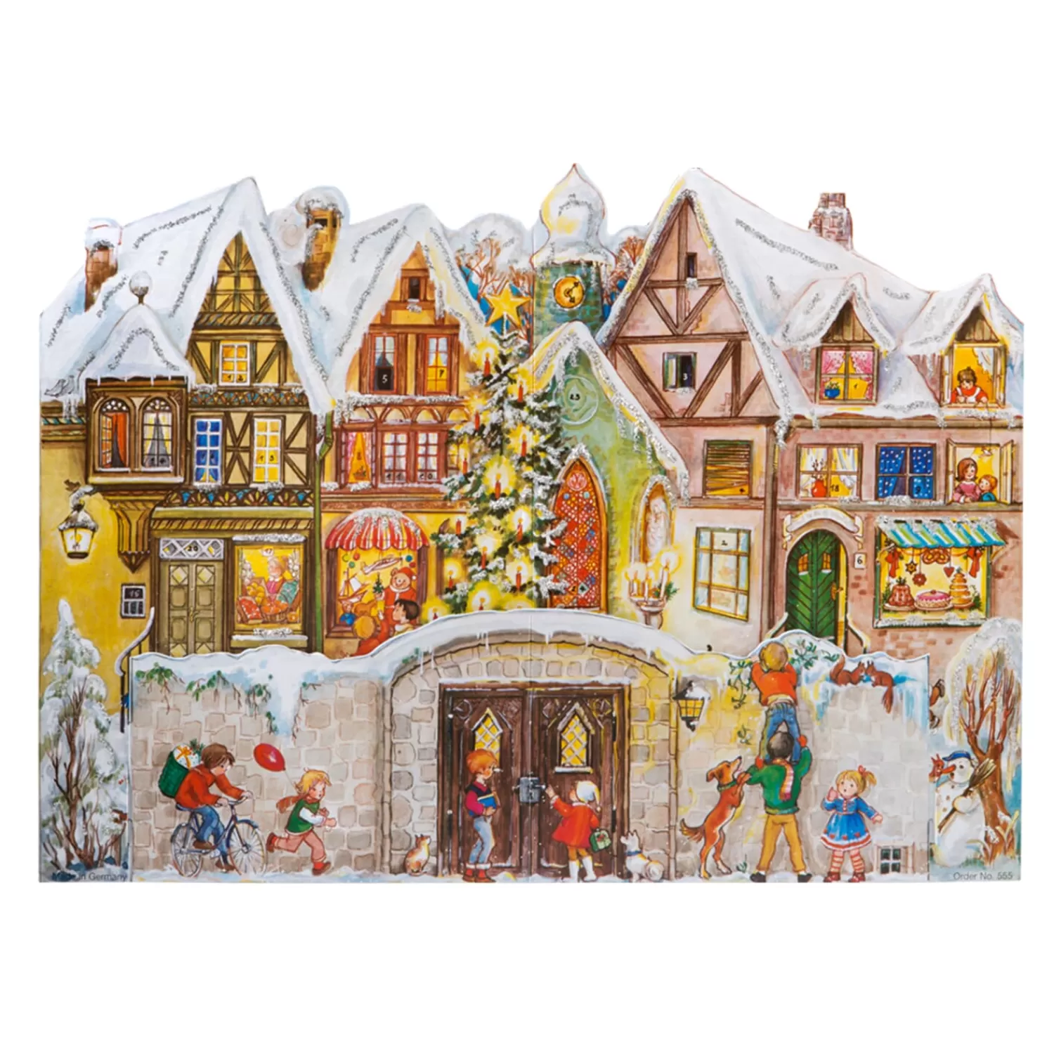 Käthe Wohlfahrt Adventsdeko & Kalender<Adventskalender "Weihnachtsvorbereitungen Im Dorf"