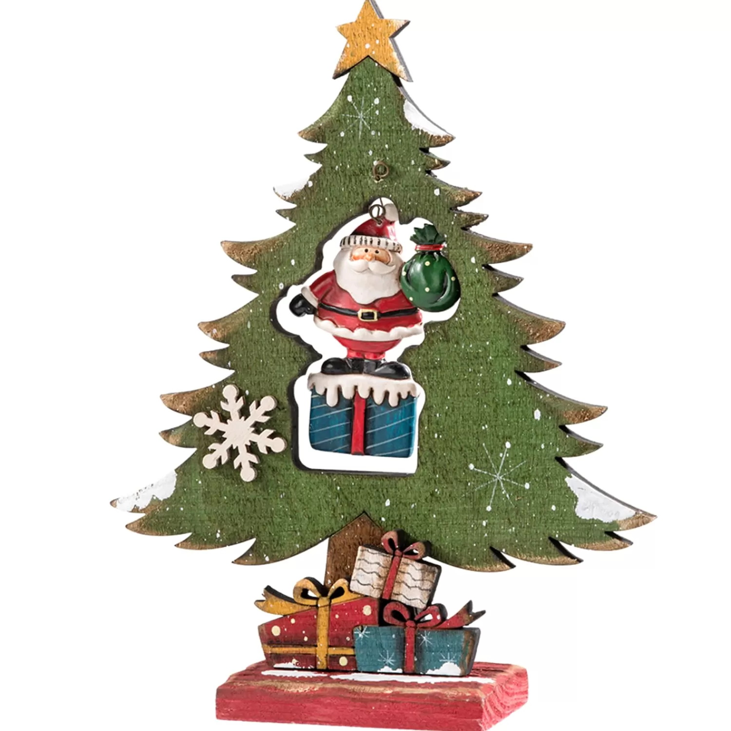 Käthe Wohlfahrt Standfiguren<Baumchen Mit Weihnachtsmann-Anhanger