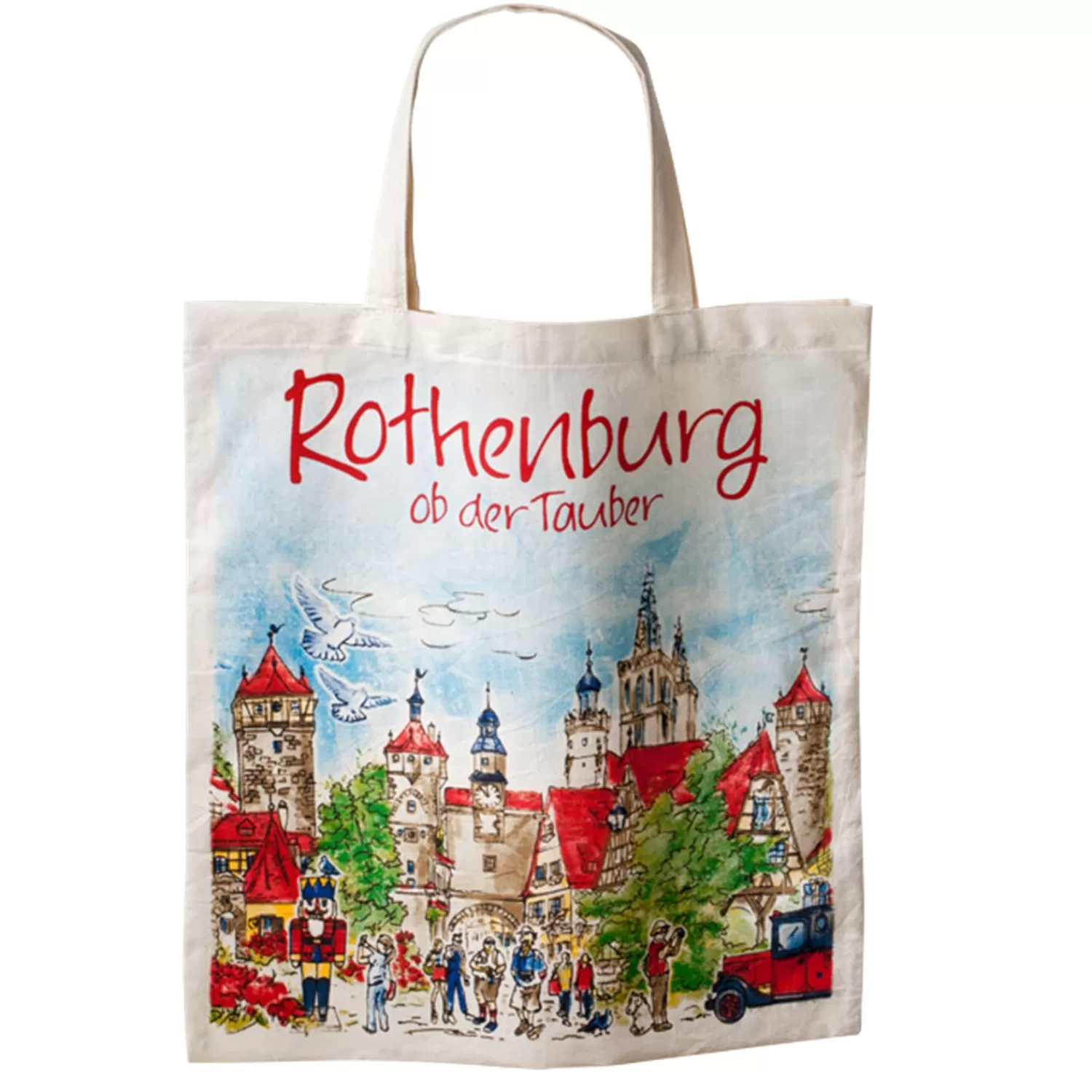 Käthe Wohlfahrt Rothenburg Motive<Baumwolltasche Rothenburg