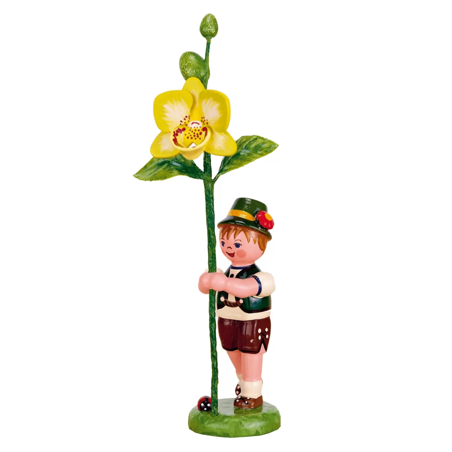 Hubrig Volkskunst Hubrig Miniaturen<Blumenkinder Orchidee