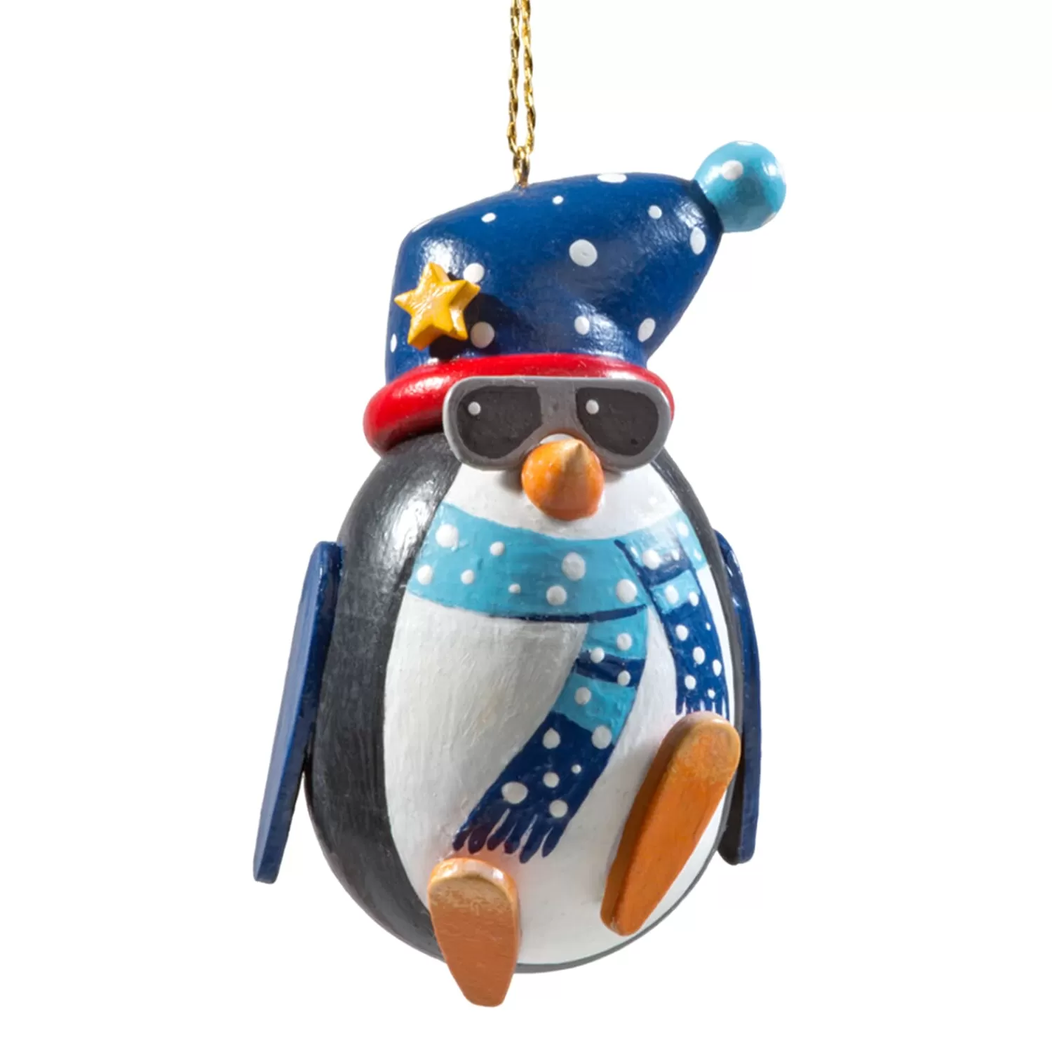 Käthes Original Baumschmuck Aus Holz<Cooler Pinguin