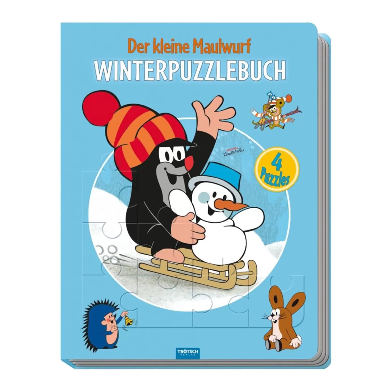 Trötsch Verlag Der Kleine Maulwurf „Krtek"<Der Kleine Maulwurf Winter Puzzlebuch