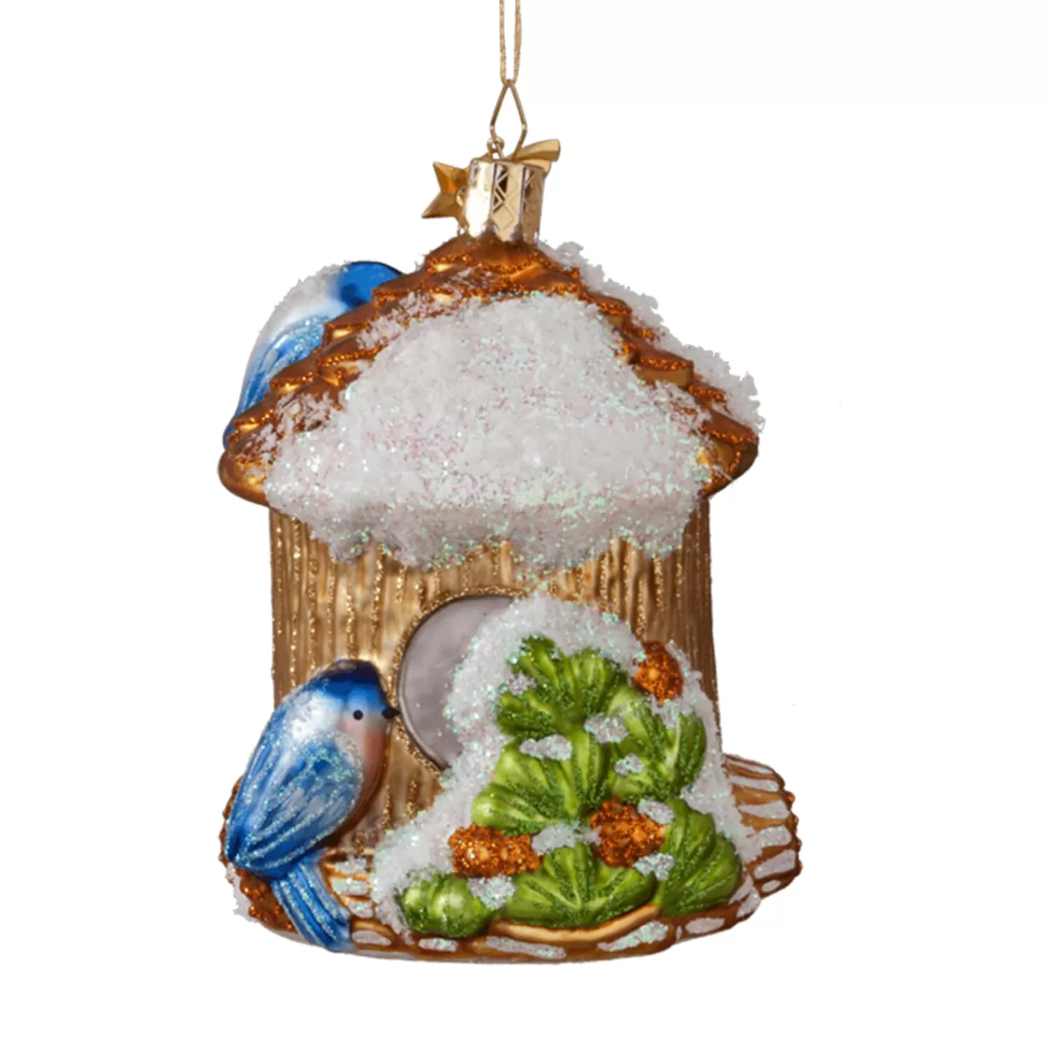 Poesie in Glas Baumschmuck Aus Glas<Dompfaffs Winterhaus