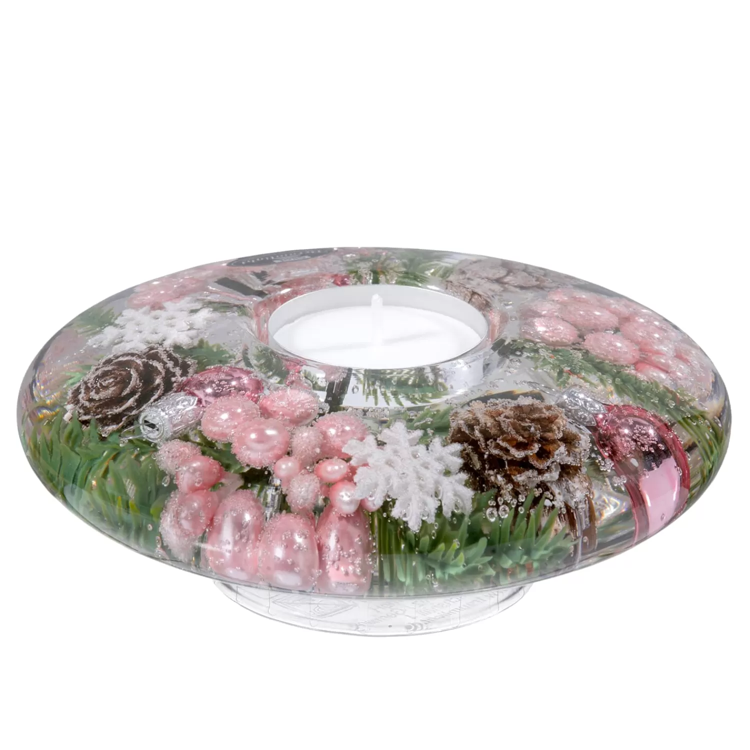 Käthe Wohlfahrt Kerzen & Teelichthalter<Dreamlight "Frozen Nature" - Kerzenhalter Ufo Medium