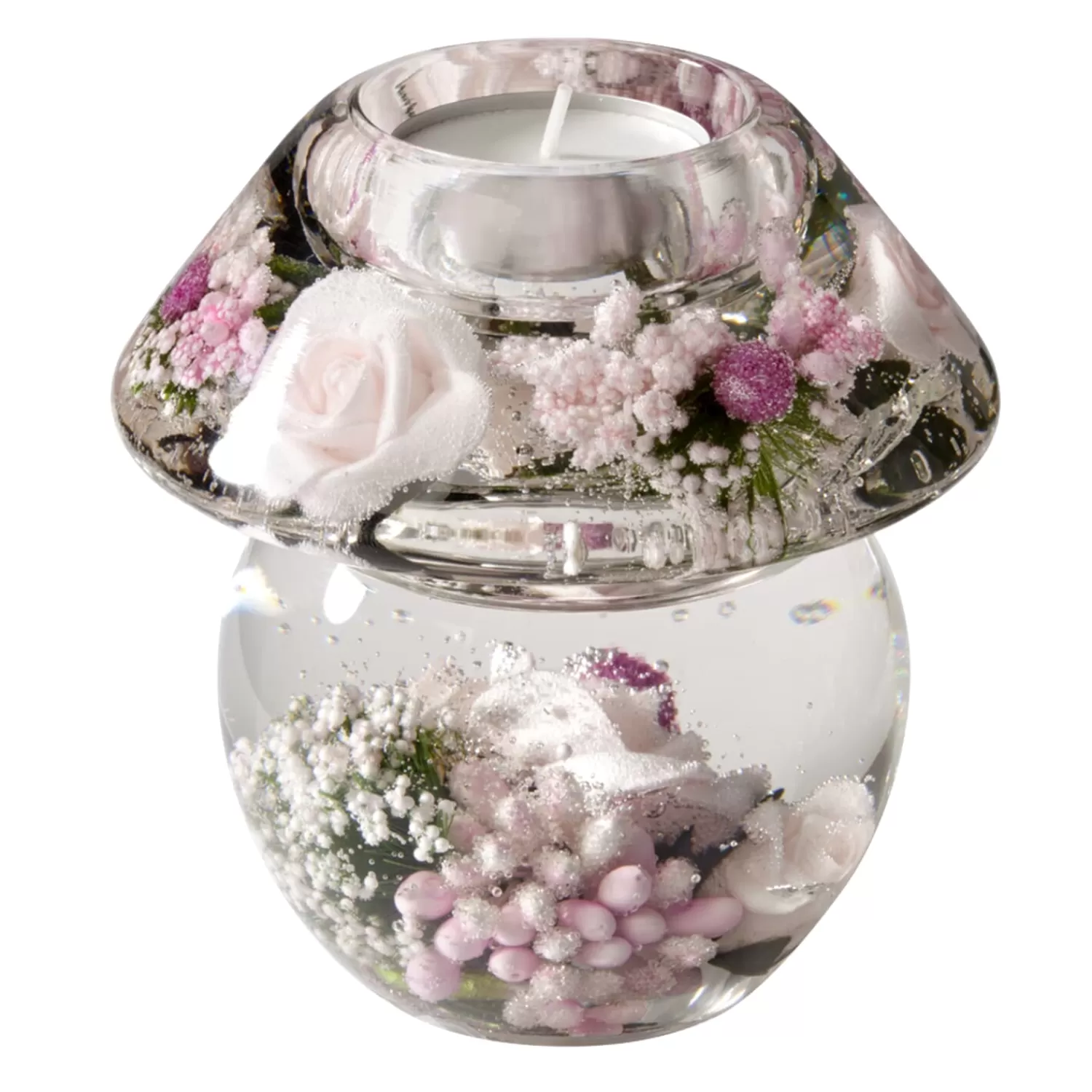 Käthe Wohlfahrt Kerzen & Teelichthalter<Dreamlight "Little Rose" - Kerzenhalter Noblesse Smart
