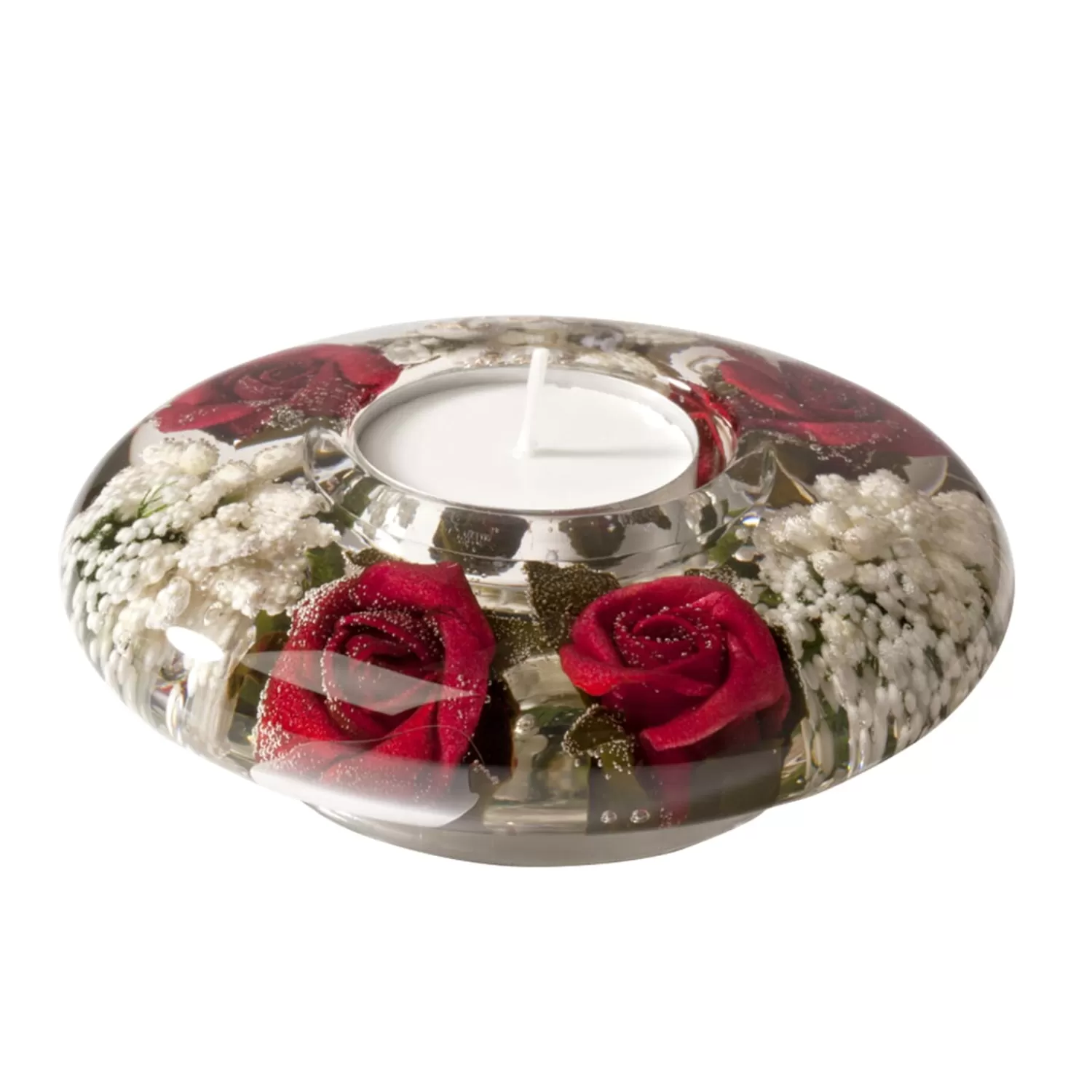 Käthe Wohlfahrt Kerzen & Teelichthalter<Dreamlight "Pretty Rose" - Kerzenhalter Ufo Mini
