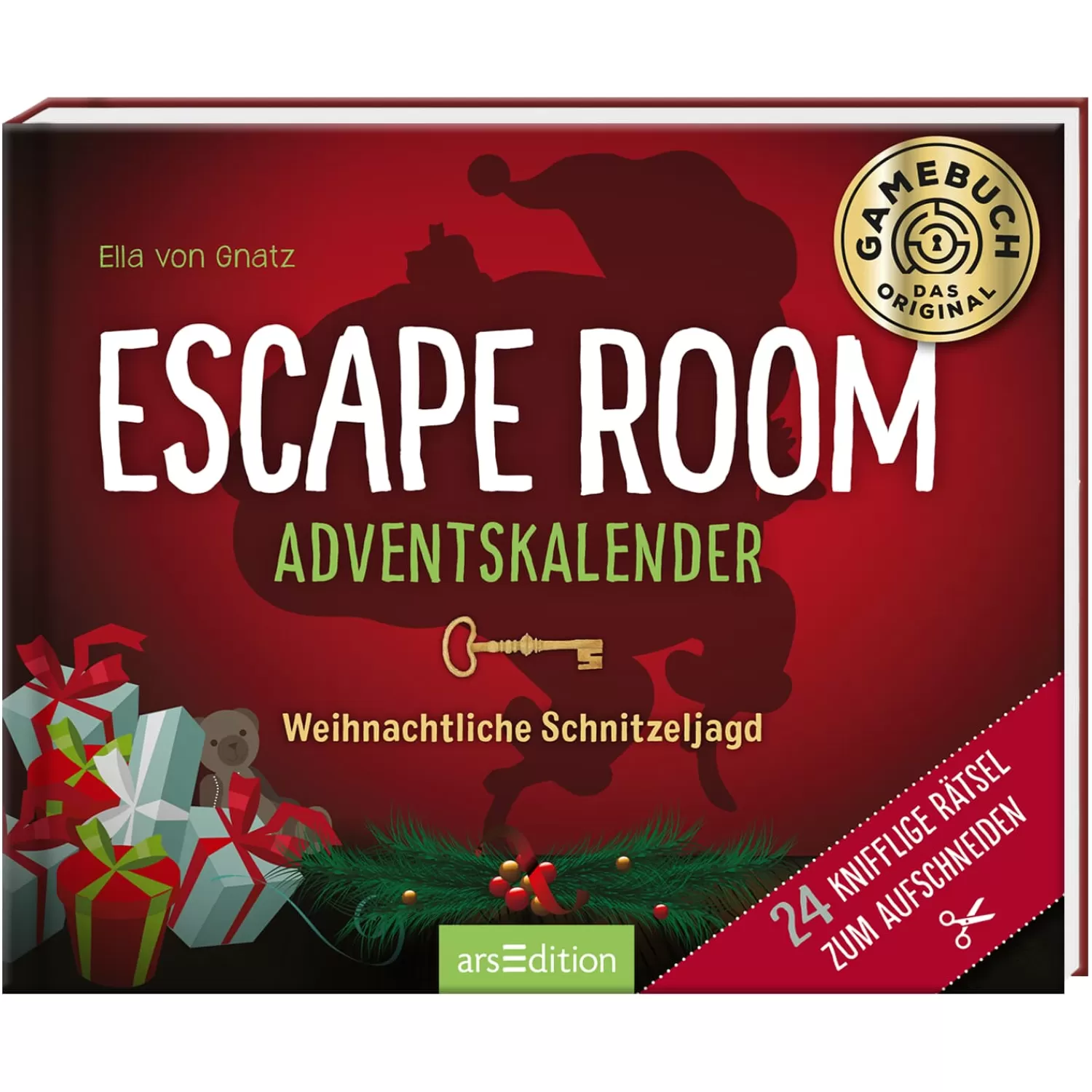 Käthe Wohlfahrt Spielzeug<Escape-Room-Adventskalender "Weihnachtliche Schnitzeljagd"