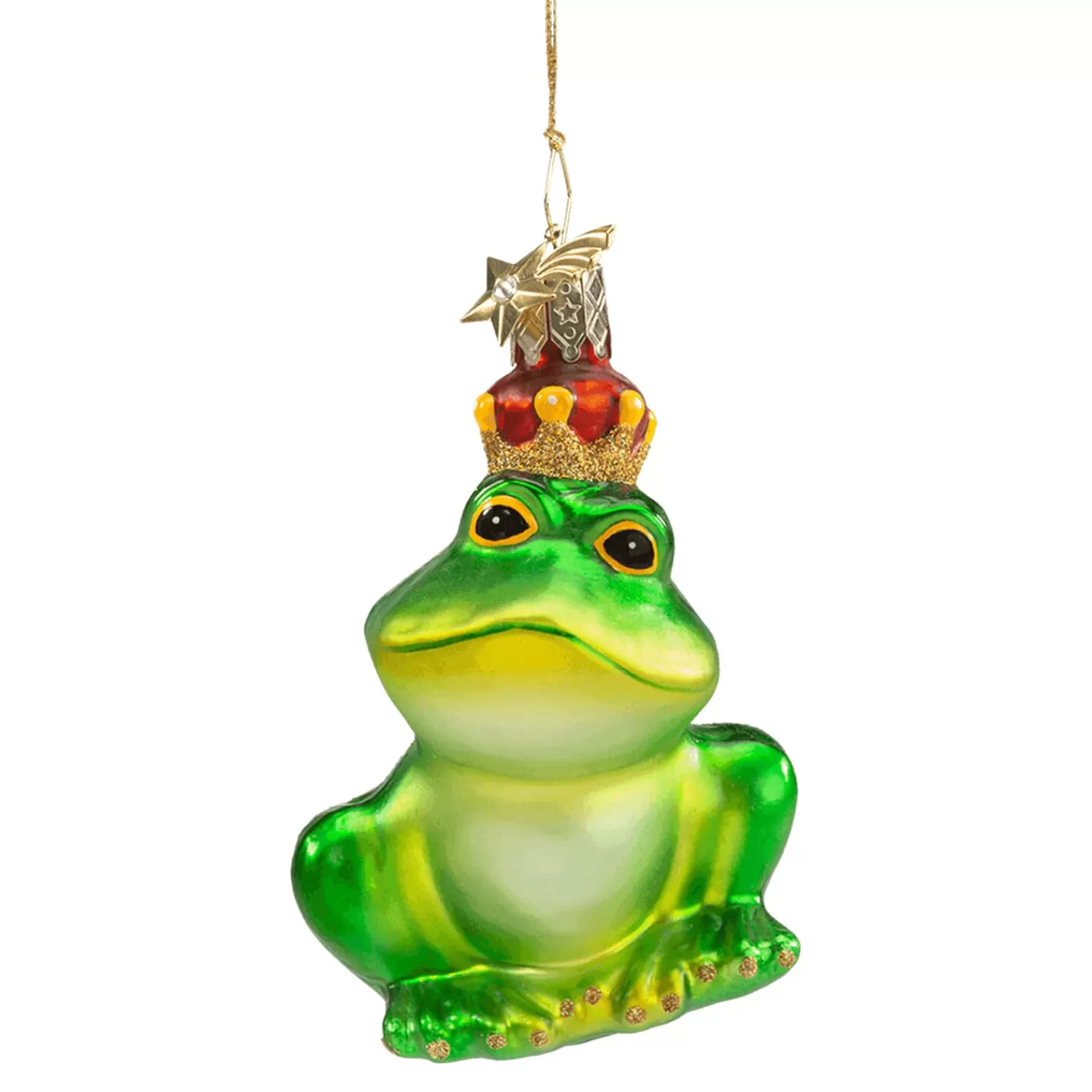 Poesie in Glas Baumschmuck Aus Glas<Froschkonig