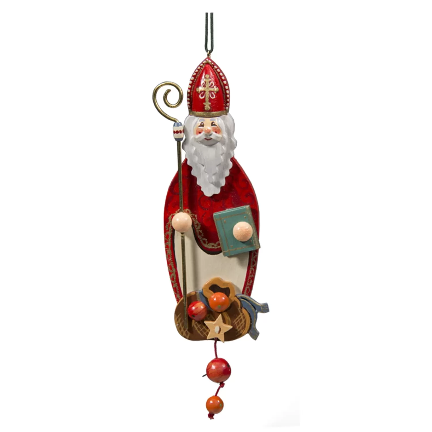 Käthes Original Baumschmuck Aus Holz<Heiliger Nikolaus