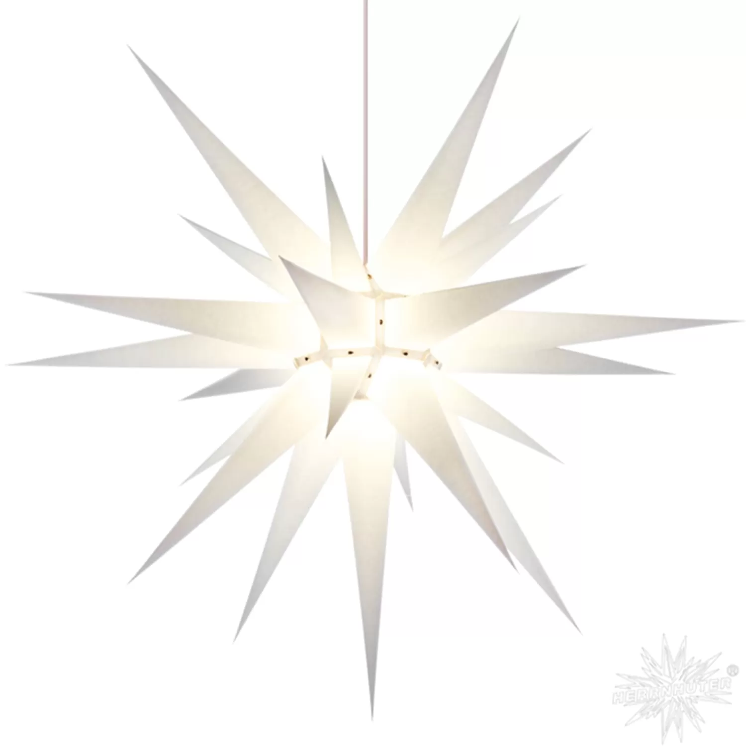Herrnhuter Sterne Sterne<Herrnhuter Papierstern, Weis, 80Cm