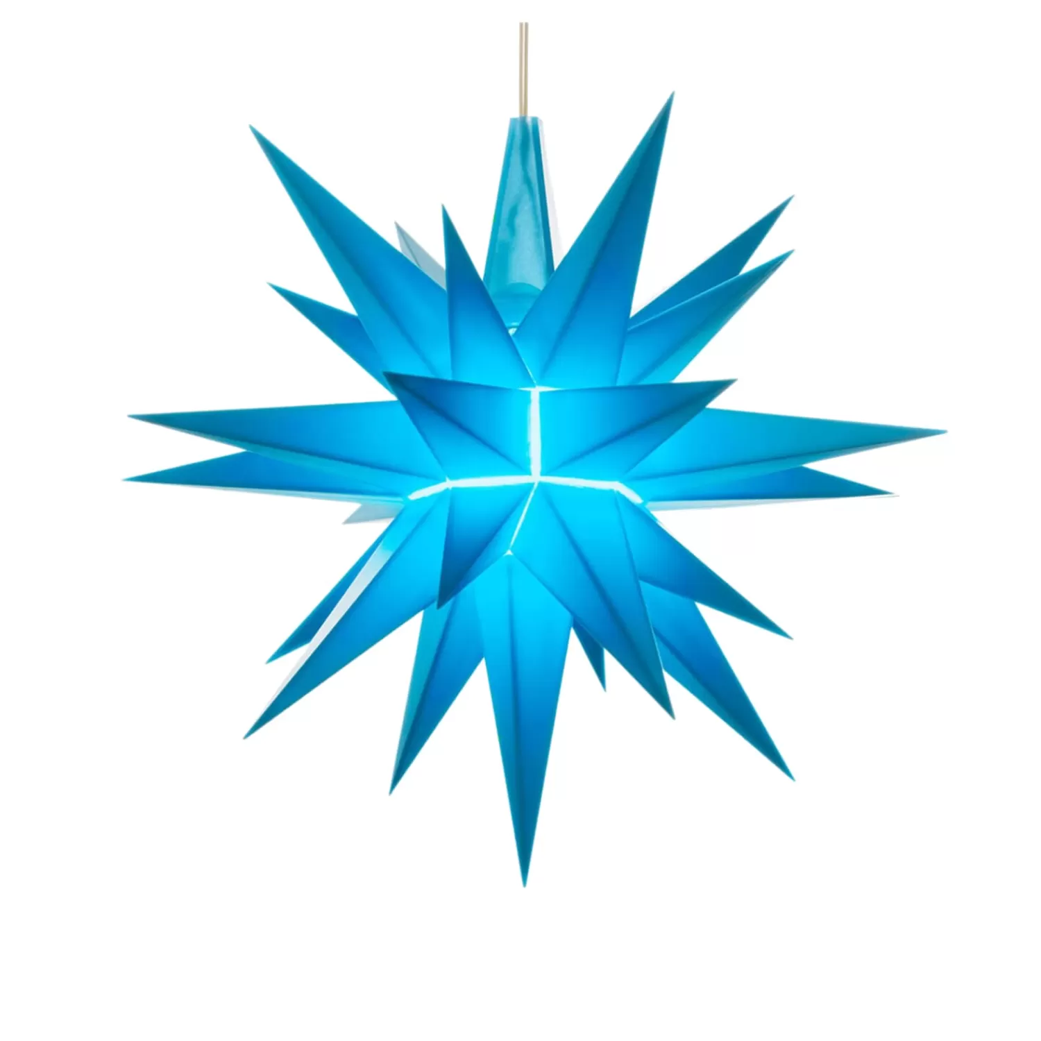 Herrnhuter Sterne Sterne<Herrnhuter Stern Blau, 13Cm, Kunststoff