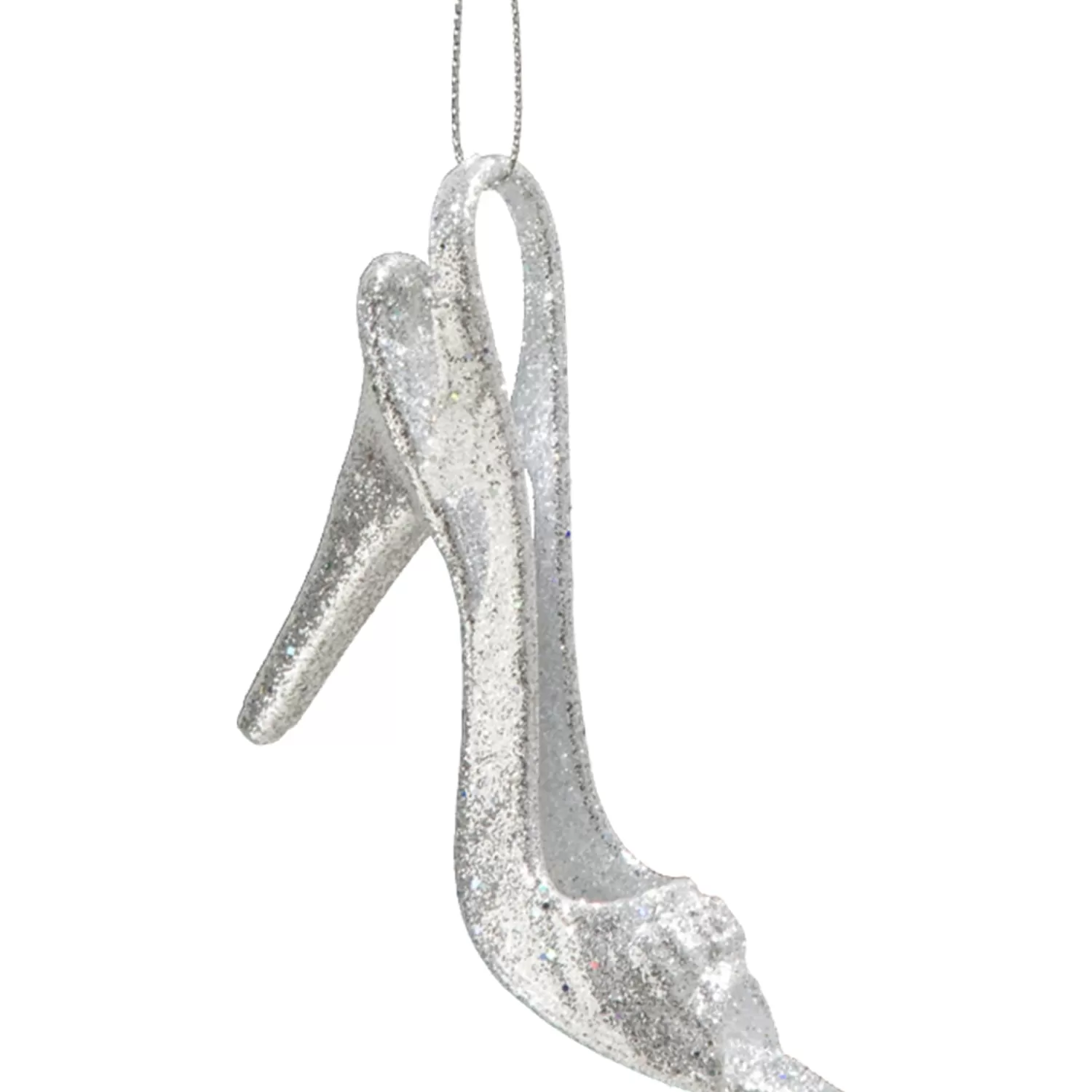 Käthe Wohlfahrt Baumschmuck Aus Kunststoff<High Heels, Silber