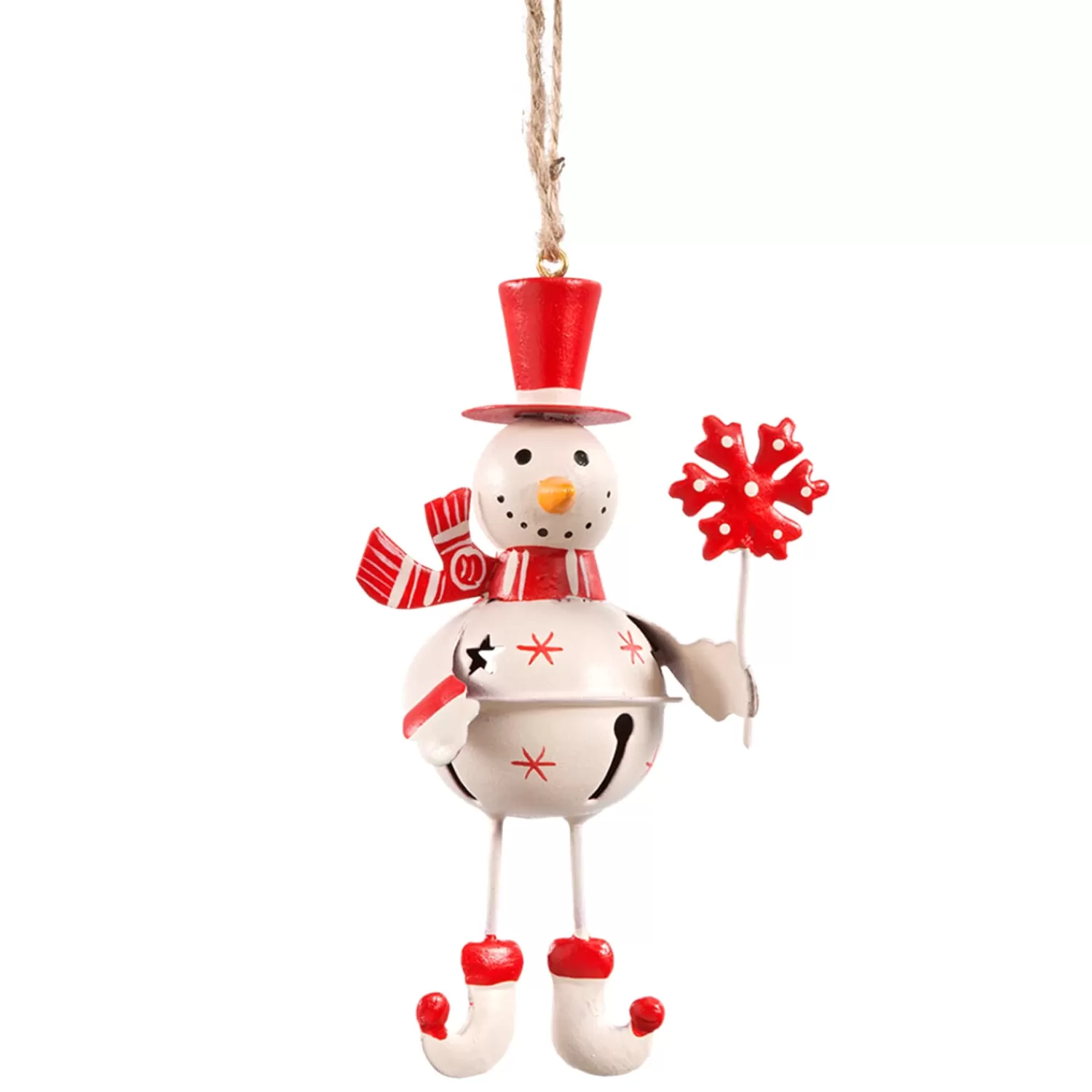 Käthe Wohlfahrt Baumschmuck Aus Metall<Jingle Bell "Schneemann"