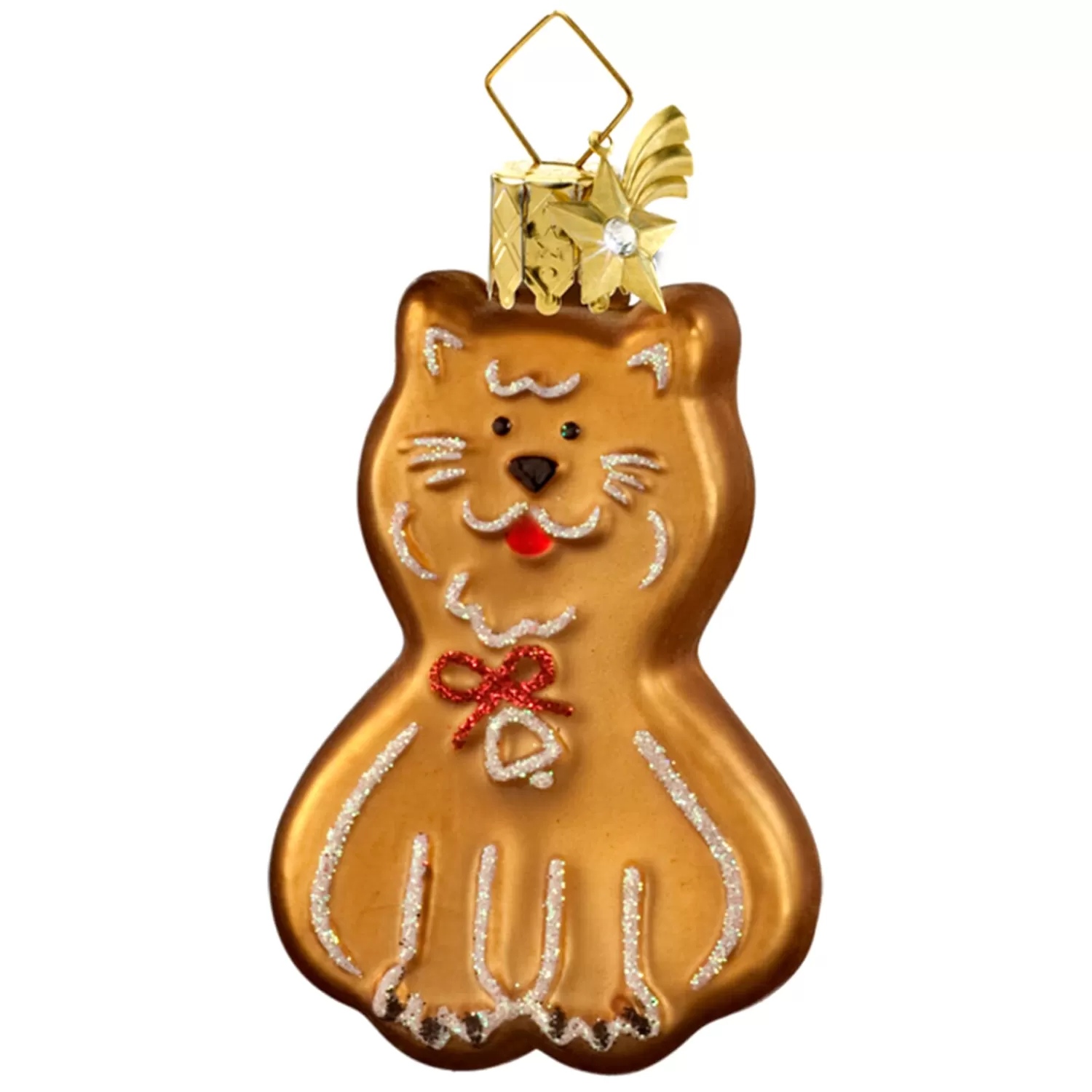 Poesie in Glas Baumschmuck Aus Glas<Lebkuchen-Katze