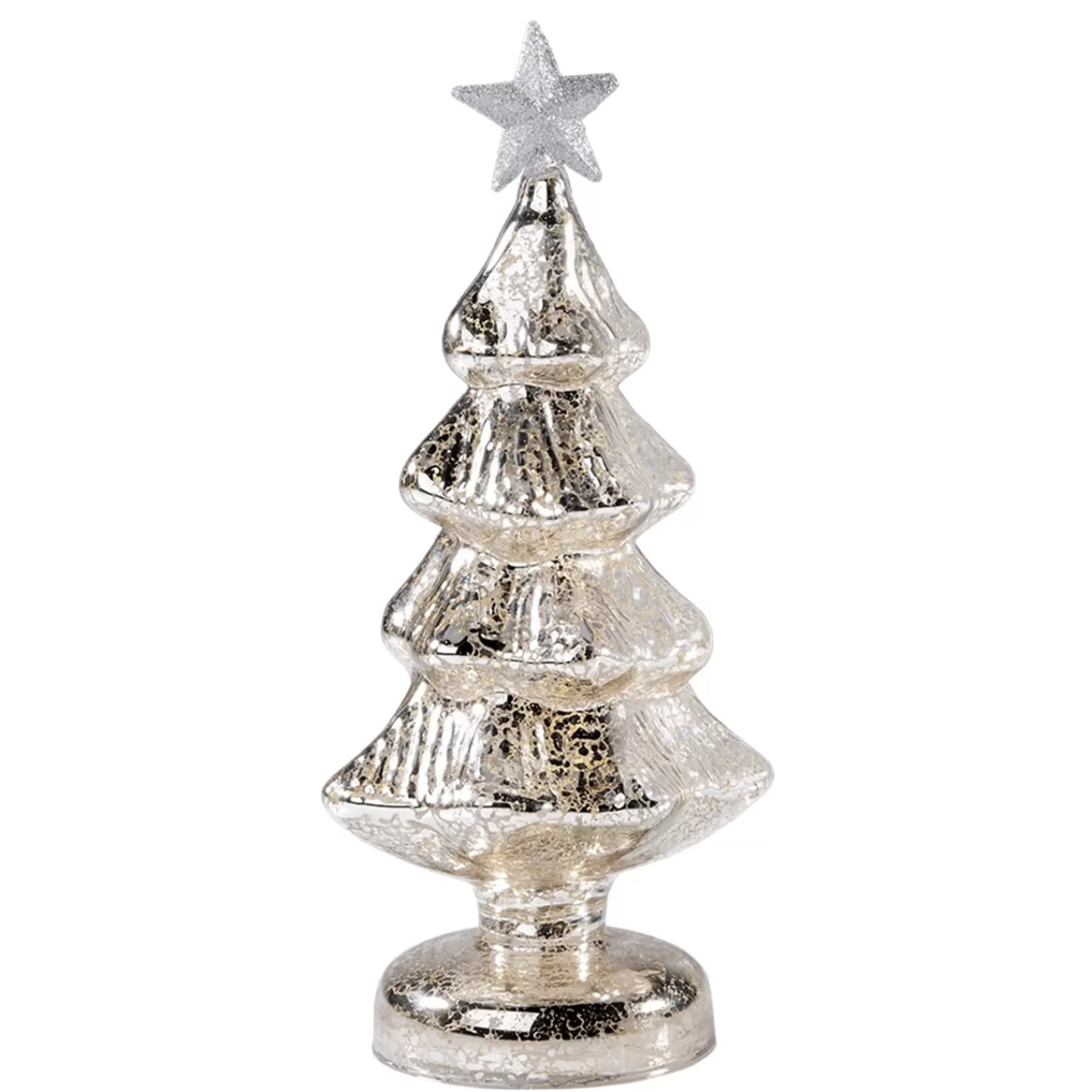 Käthe Wohlfahrt Standfiguren<Led Weihnachtsbaum, Silber