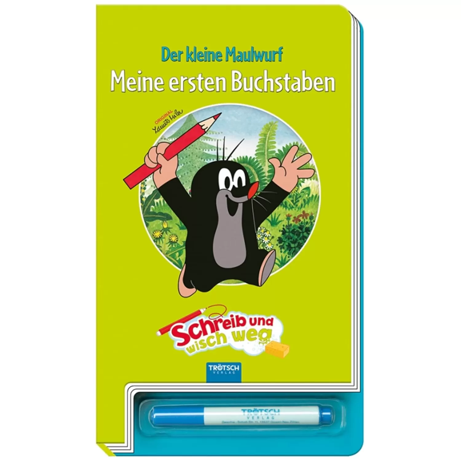 Trötsch Verlag Spielzeug<Lernheft "Meine Ersten Buchstaben - Der Kleine Maulwurf"