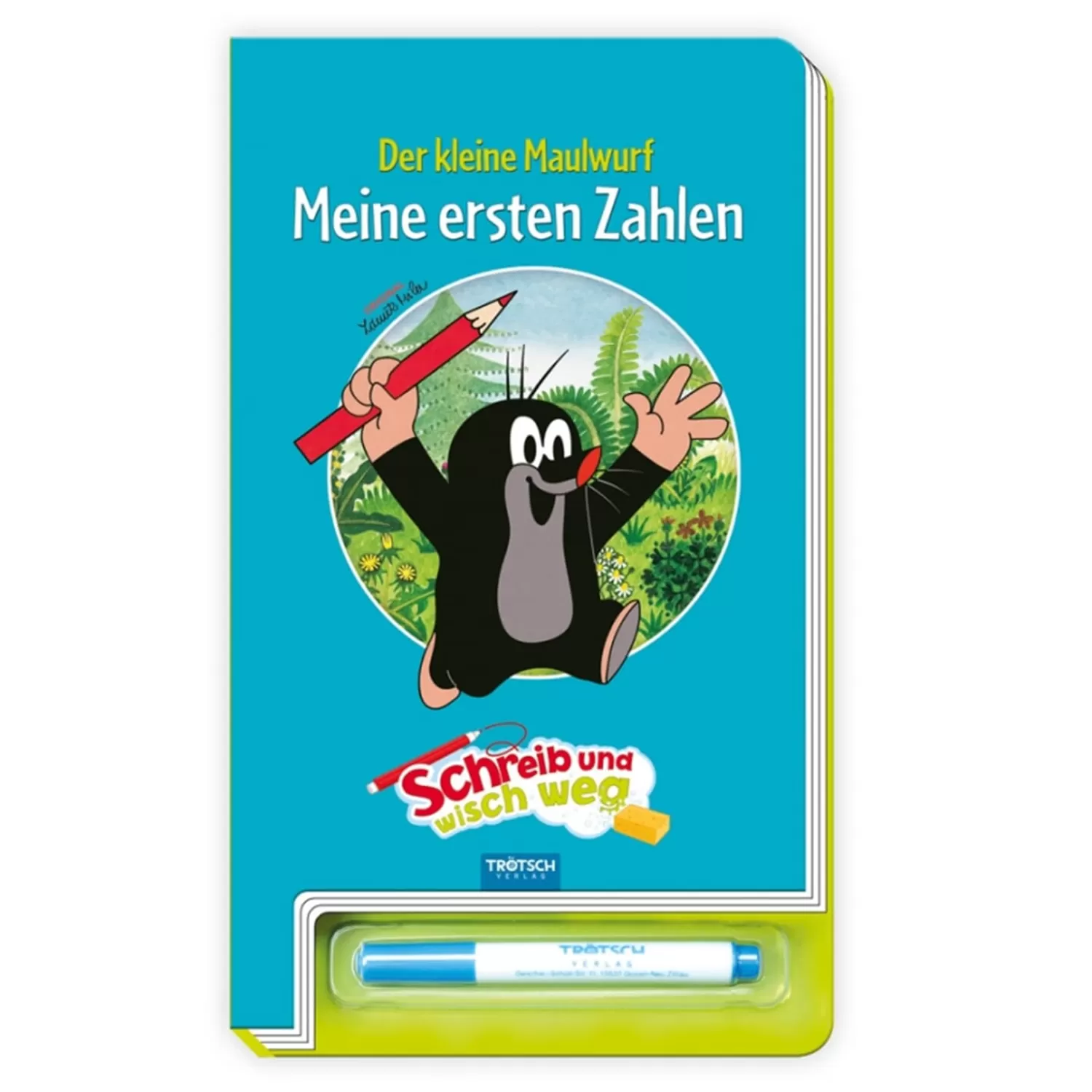 Trötsch Verlag Spielzeug<Lernheft "Meine Ersten Zahlen - Der Kleine Maulwurf"