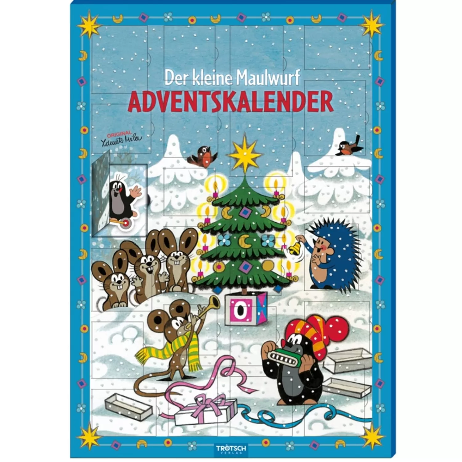 Trötsch Verlag Der Kleine Maulwurf „Krtek"<Magnet-Adventskalender "Der Kleine Maulwurf"