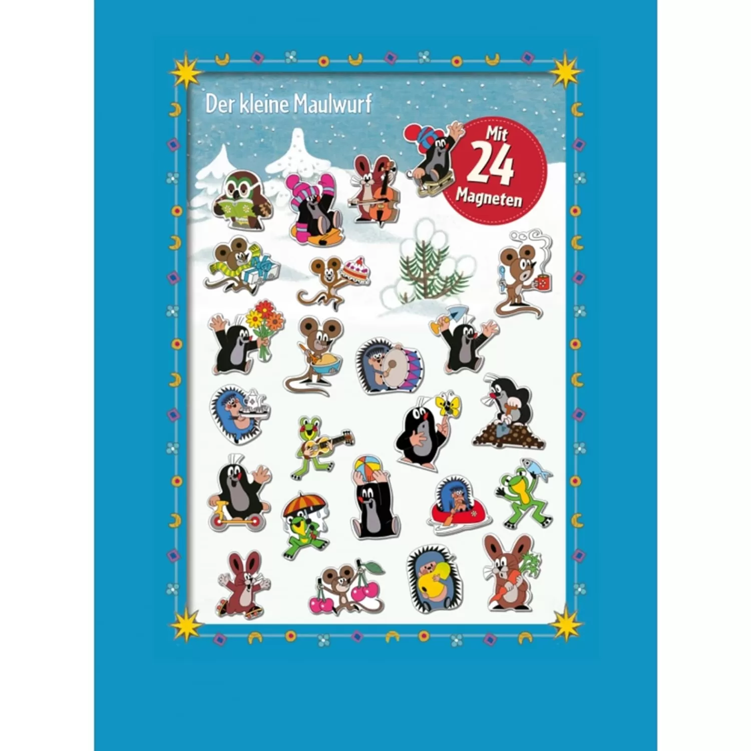 Trötsch Verlag Der Kleine Maulwurf „Krtek"<Magnet-Adventskalender "Der Kleine Maulwurf"