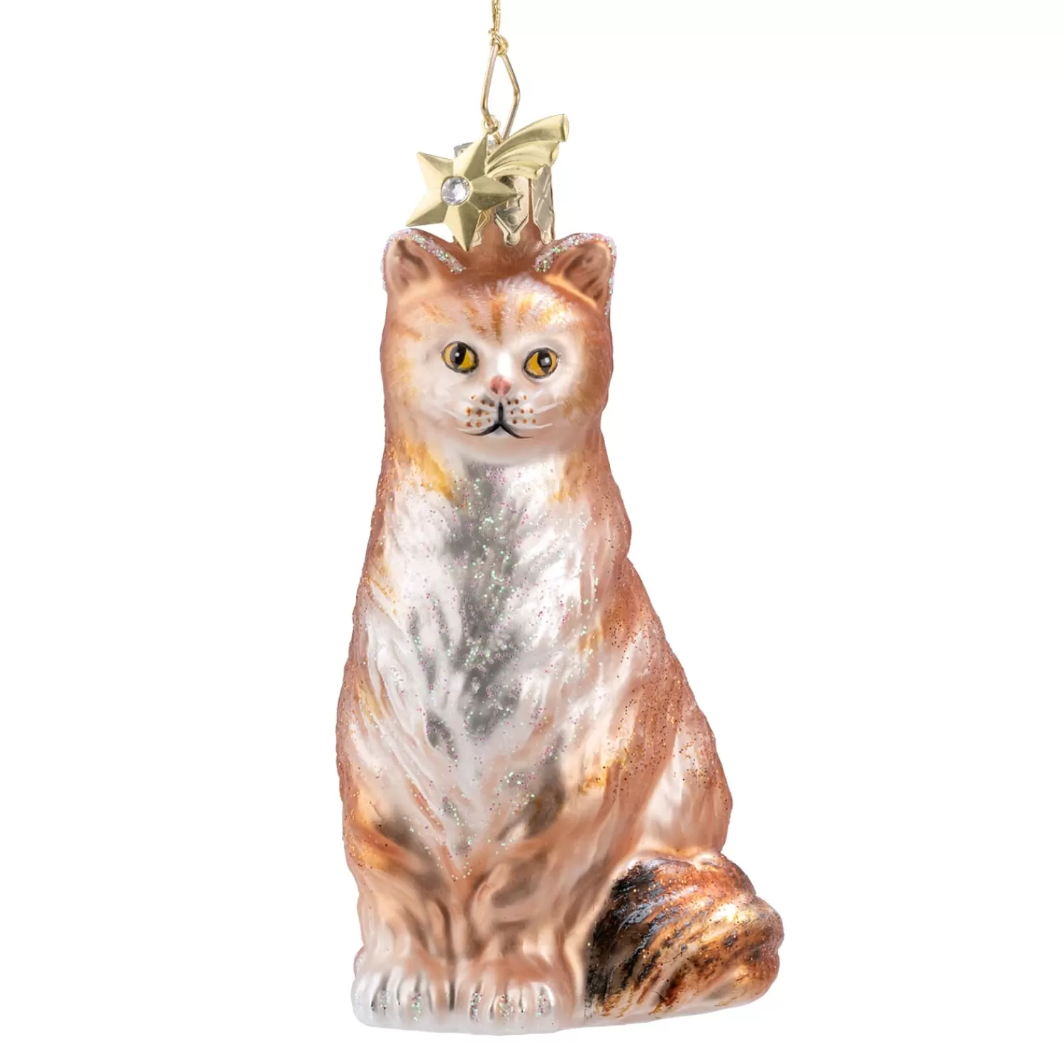 Poesie in Glas Baumschmuck Aus Glas<Maine Coon Katze