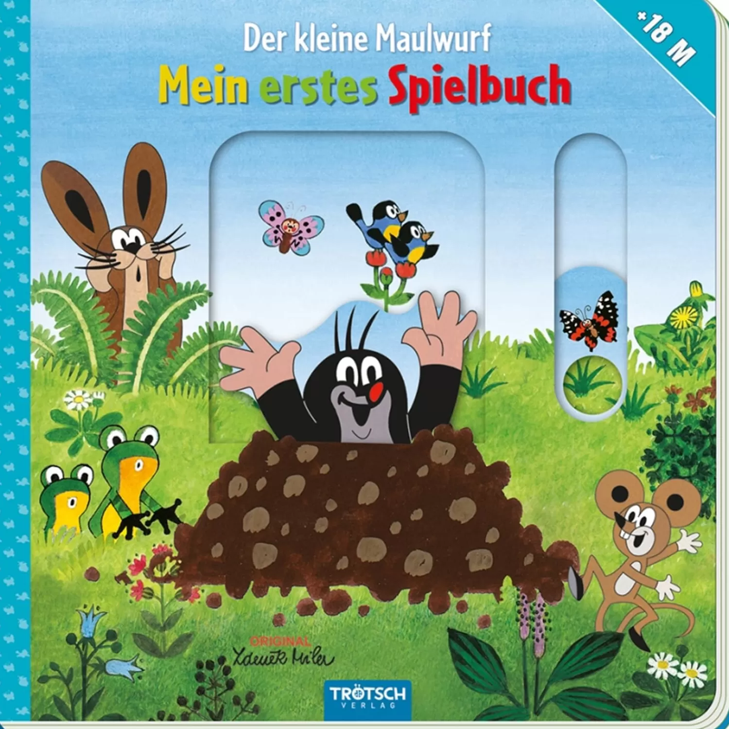 Trötsch Verlag Spielzeug<Mein Erstes Spielebuch "Der Kleine Maulwurf"