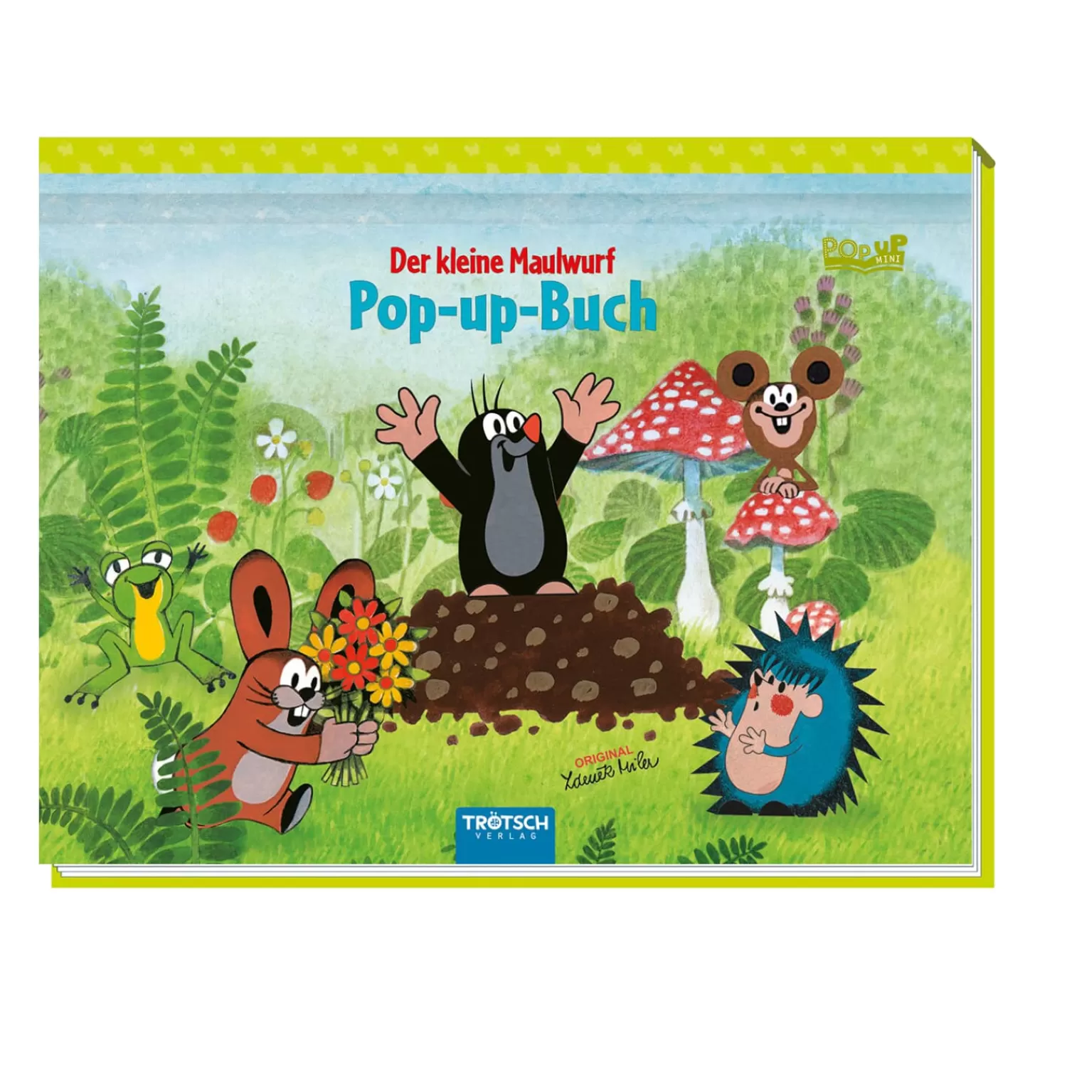 Trötsch Verlag Der Kleine Maulwurf „Krtek"<Mini-Pop-Up-Buch Maulwurf