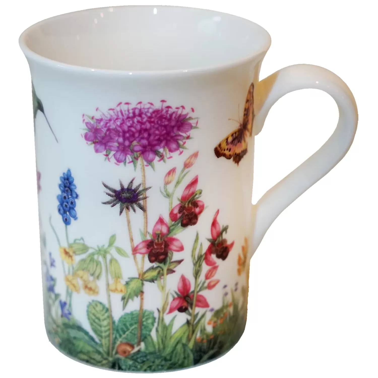 Käthe Wohlfahrt Tischdeko<Porzellan-Tasse "Blumenwiese Mit Orchideen"