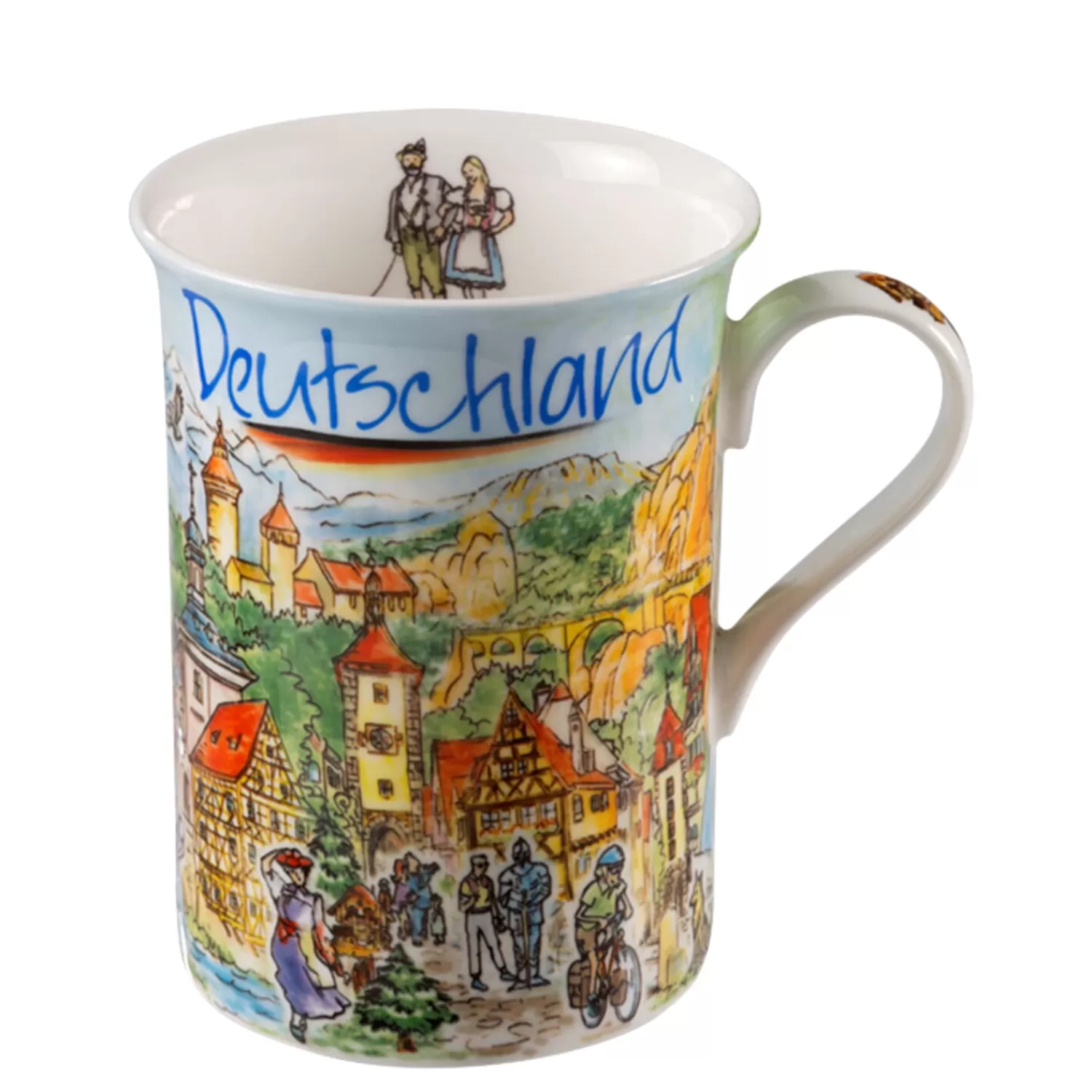 Käthe Wohlfahrt Tischdeko<Porzellan-Tasse "Deutschland"