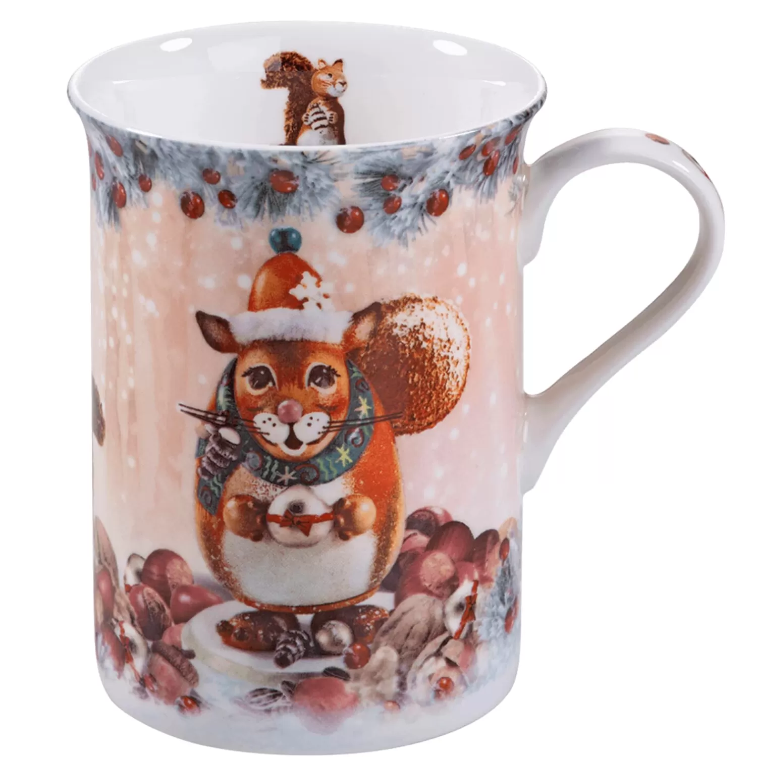 Käthe Wohlfahrt Tischdeko<Porzellan-Tasse "Goldhornchen"