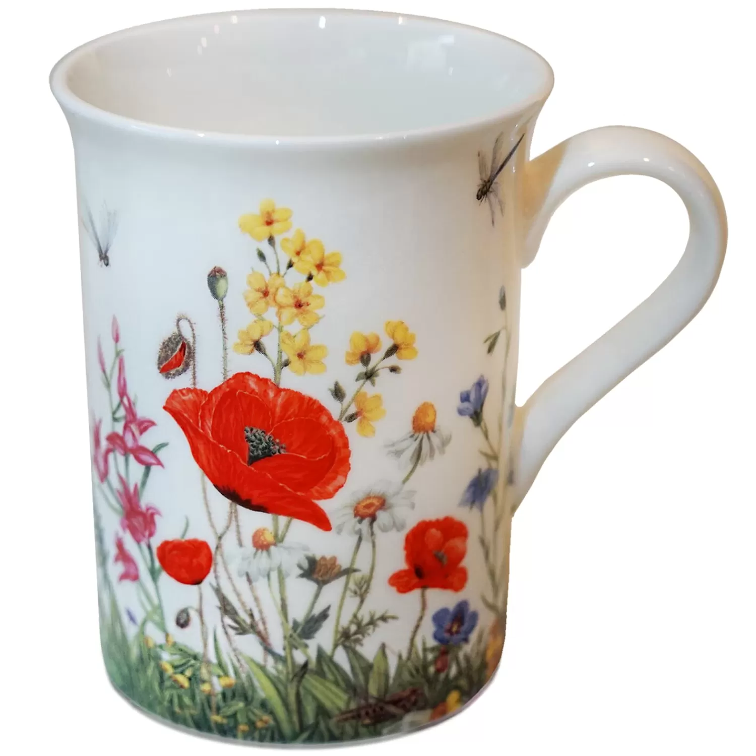 Käthe Wohlfahrt Tischdeko<Porzellan-Tasse "Klatschmohn"