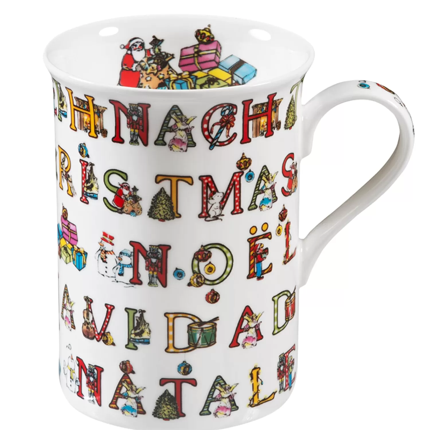 Käthe Wohlfahrt Tischdeko<Porzellan-Tasse "Weihnachten"