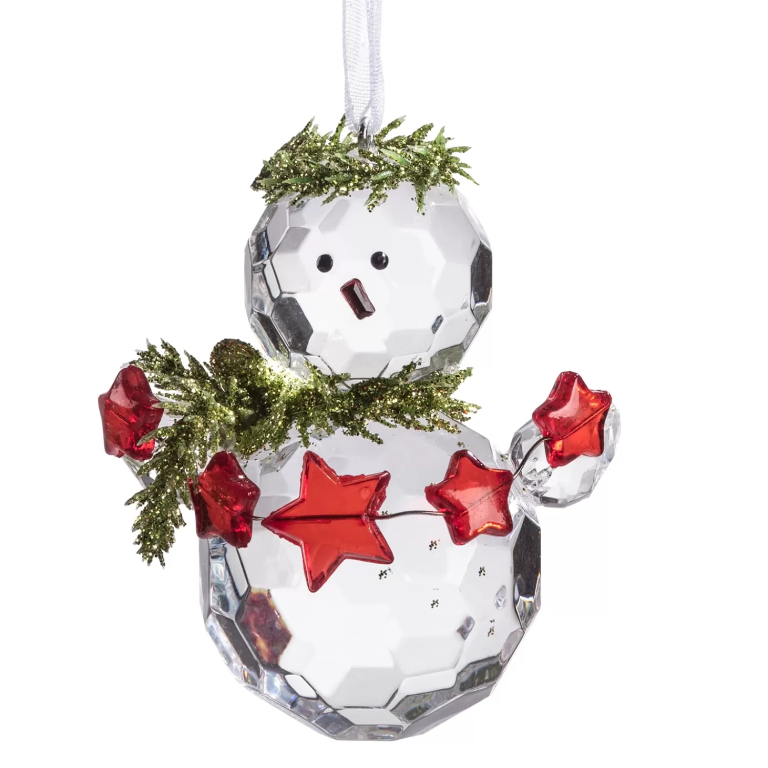 Käthe Wohlfahrt Baumschmuck Aus Acrylglas<Schneemann Mit Sternchen