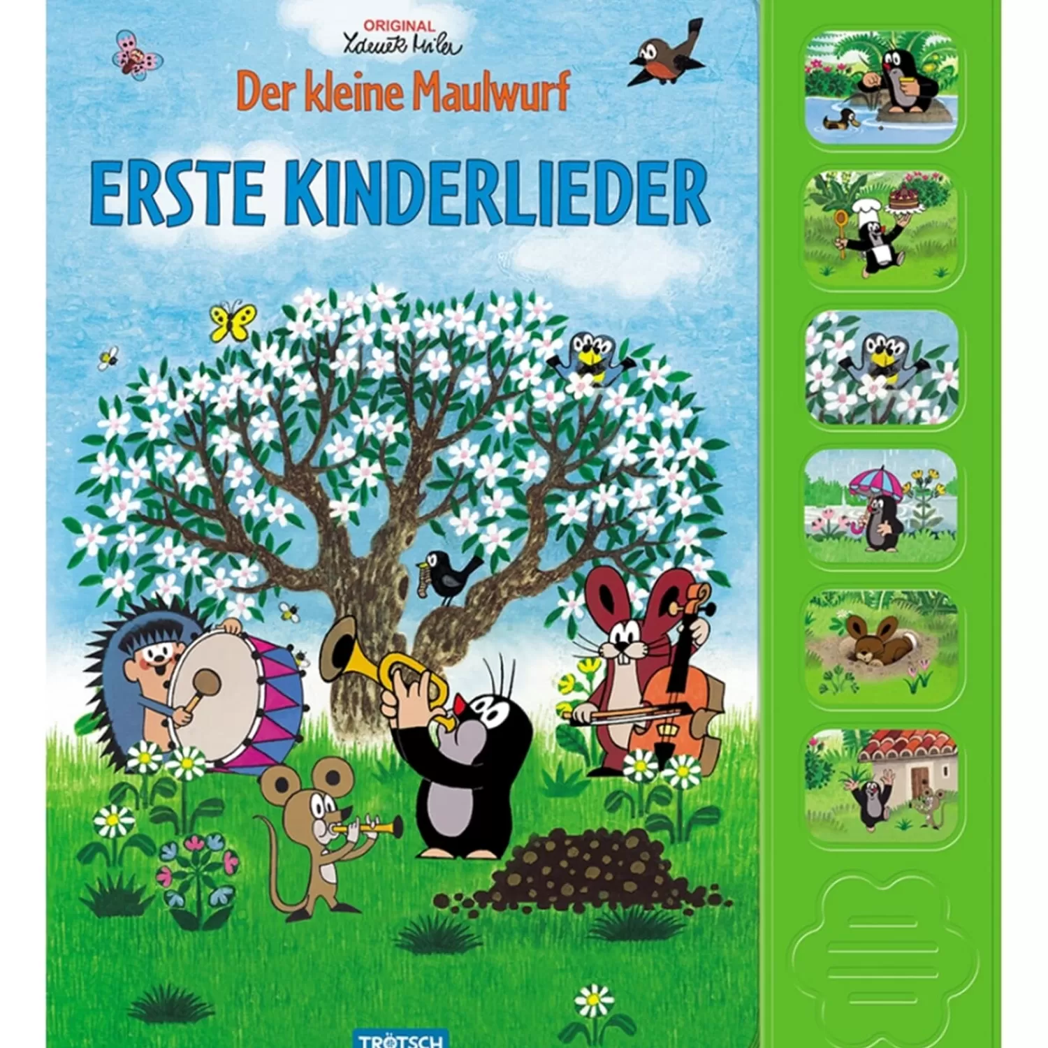 Trötsch Verlag Spielzeug<Soundbuch "Erste Kinderlieder - Der Kleine Maulwurf"