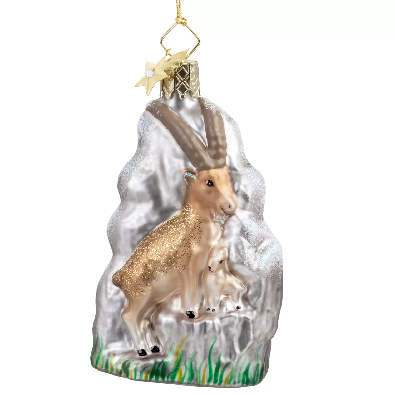 Poesie in Glas Baumschmuck Aus Glas<Steinbock