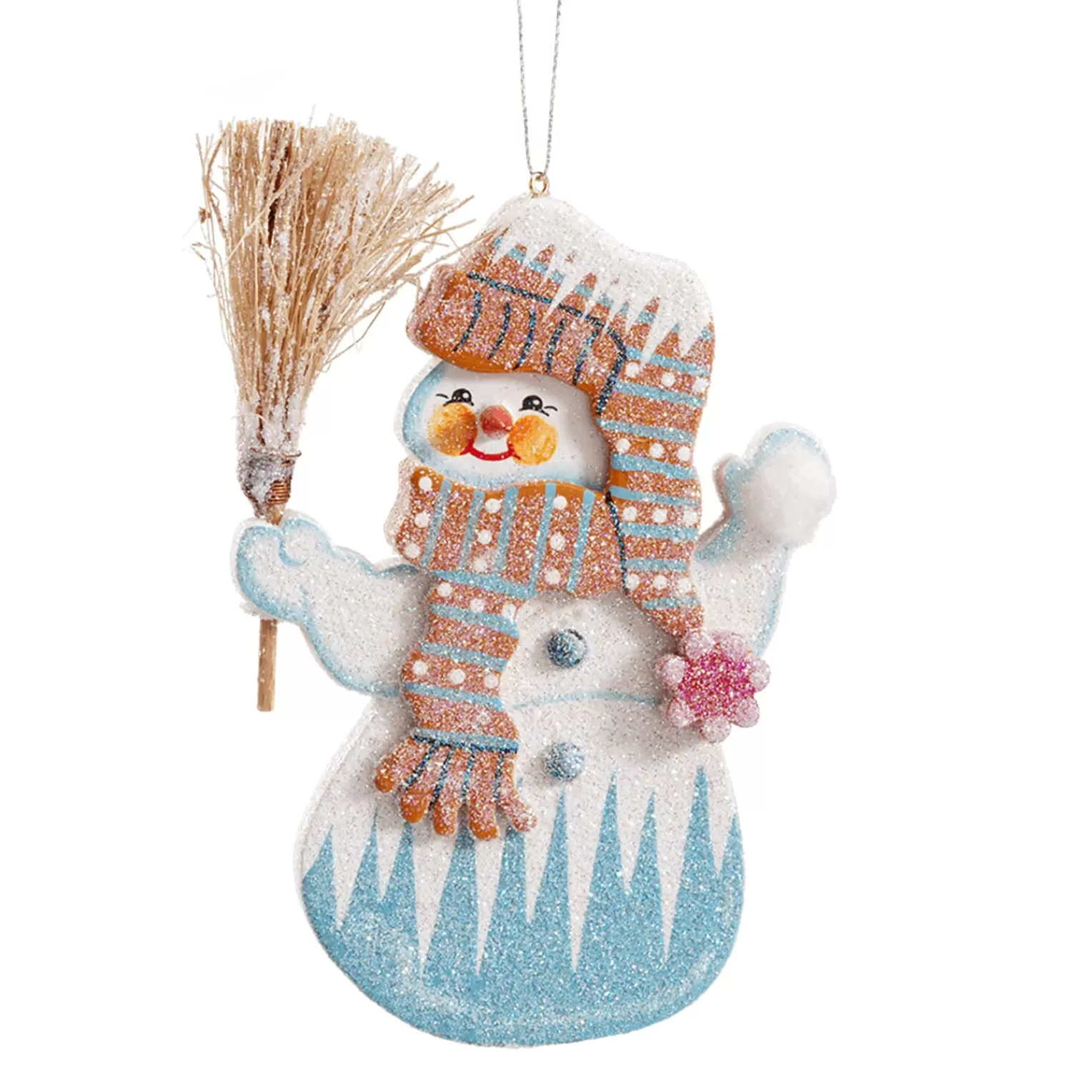 Käthes Original Baumschmuck Aus Holz<Strahlender Schneemann