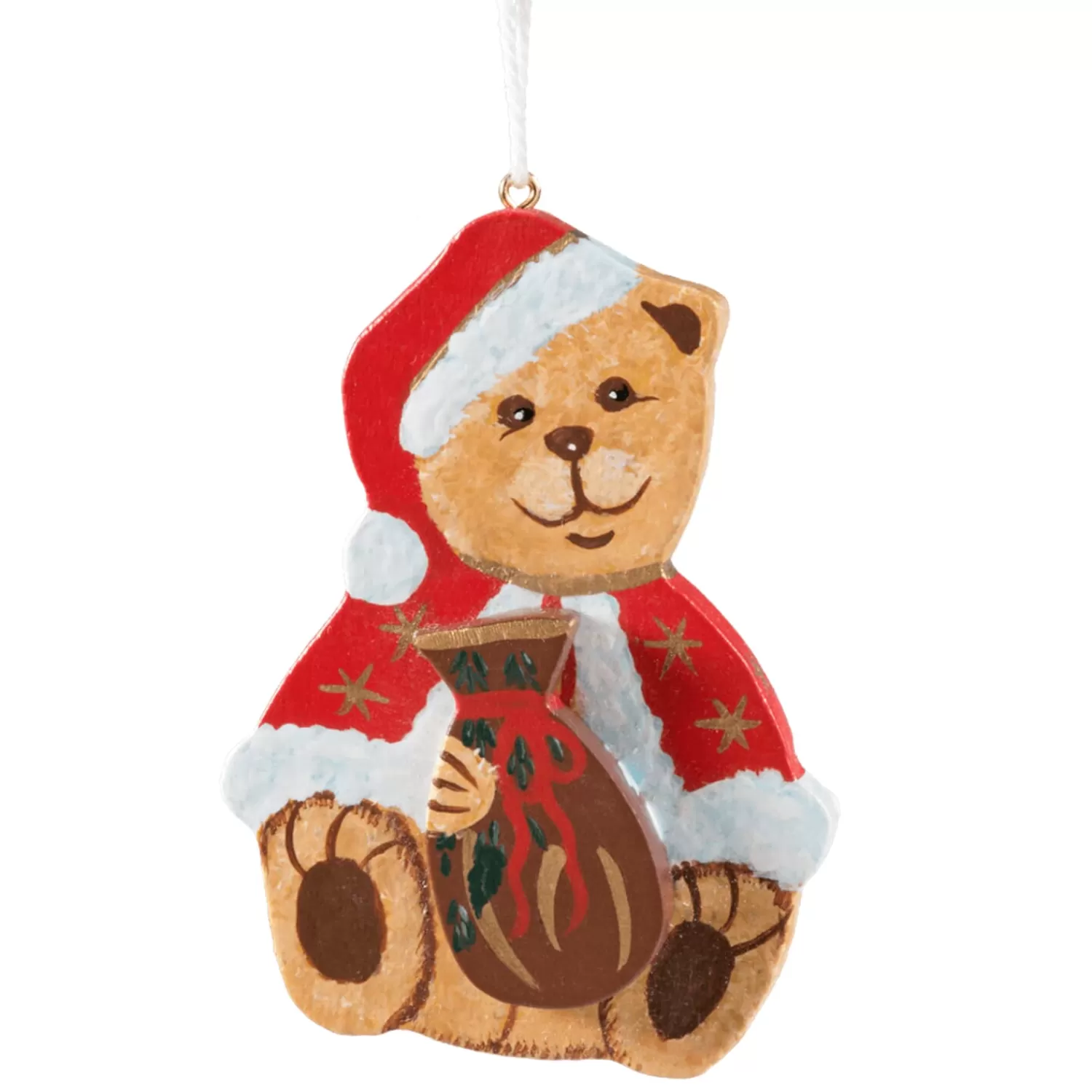 Käthes Original Baumschmuck Aus Zinn<Teddy Mit Geschenkesack