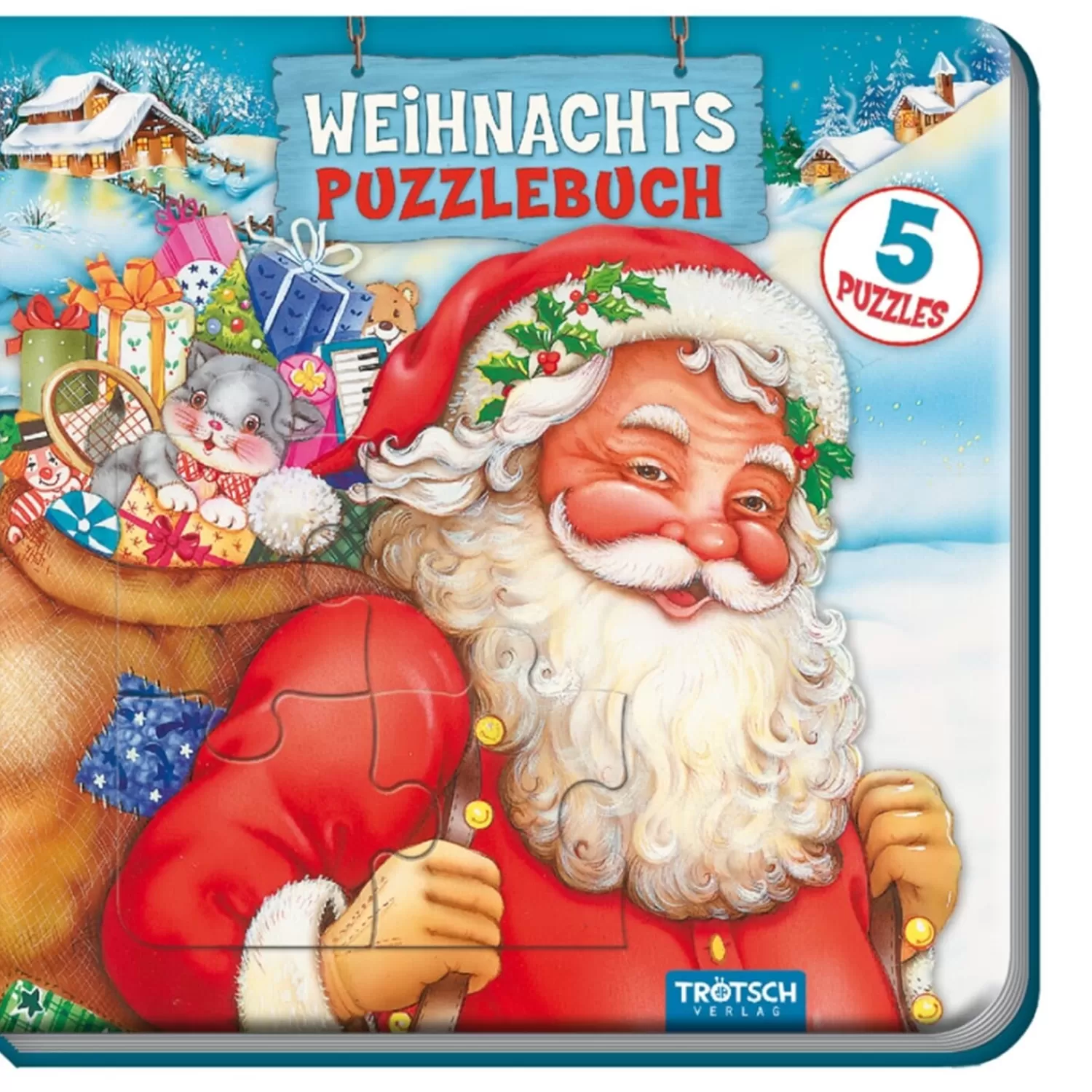 Trötsch Verlag Spielzeug<Weihnachts-Puzzlebuch