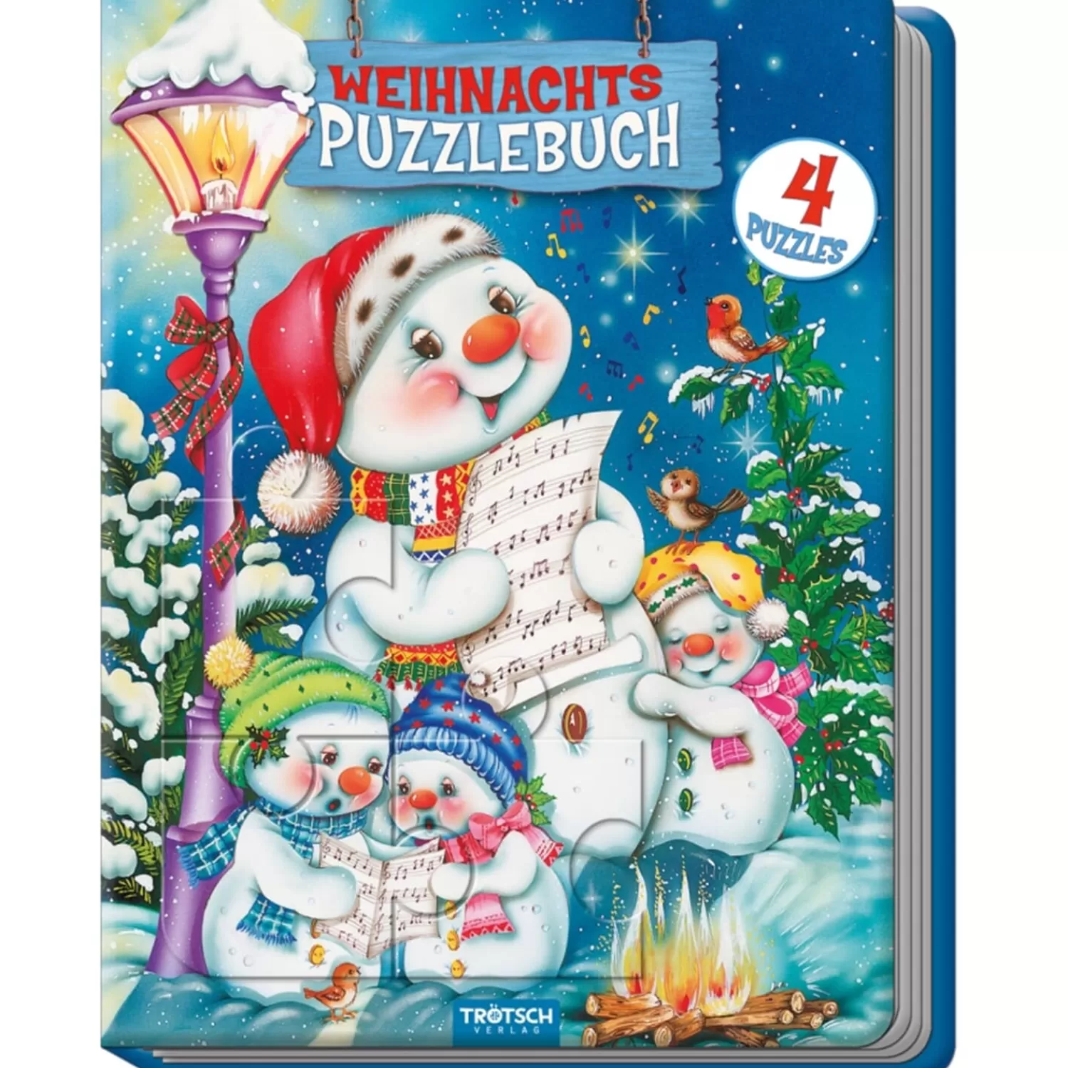 Trötsch Verlag Spielzeug<Weihnachts-Puzzlebuch