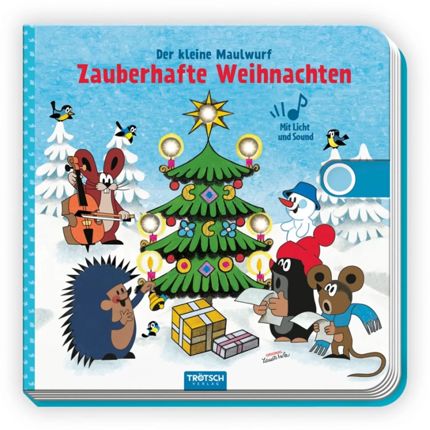 Trötsch Verlag Spielzeug<Weihnachts-Soundbuch "Der Kleine Maulwurf"