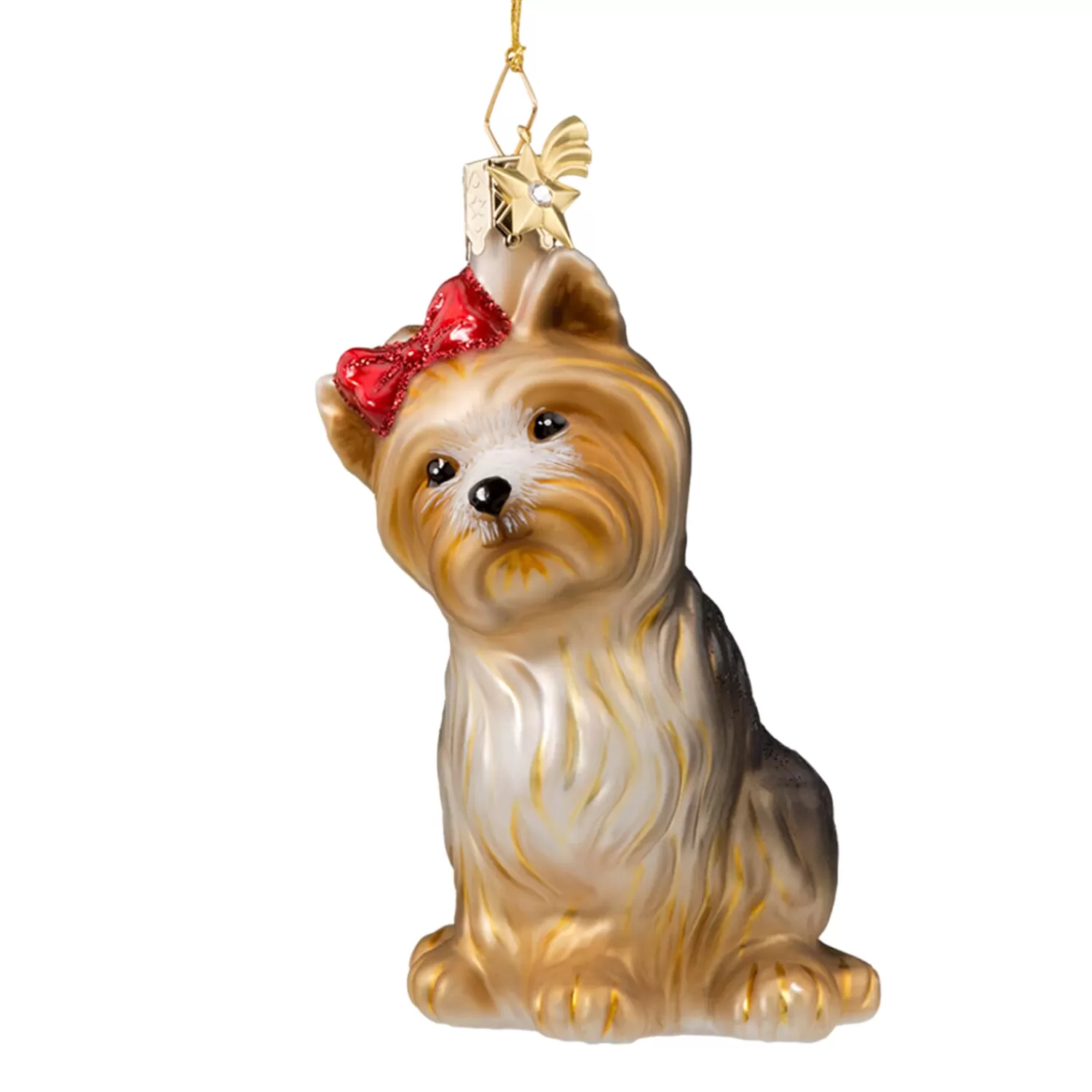 Poesie in Glas Baumschmuck Aus Glas<Yorkshire Terrier