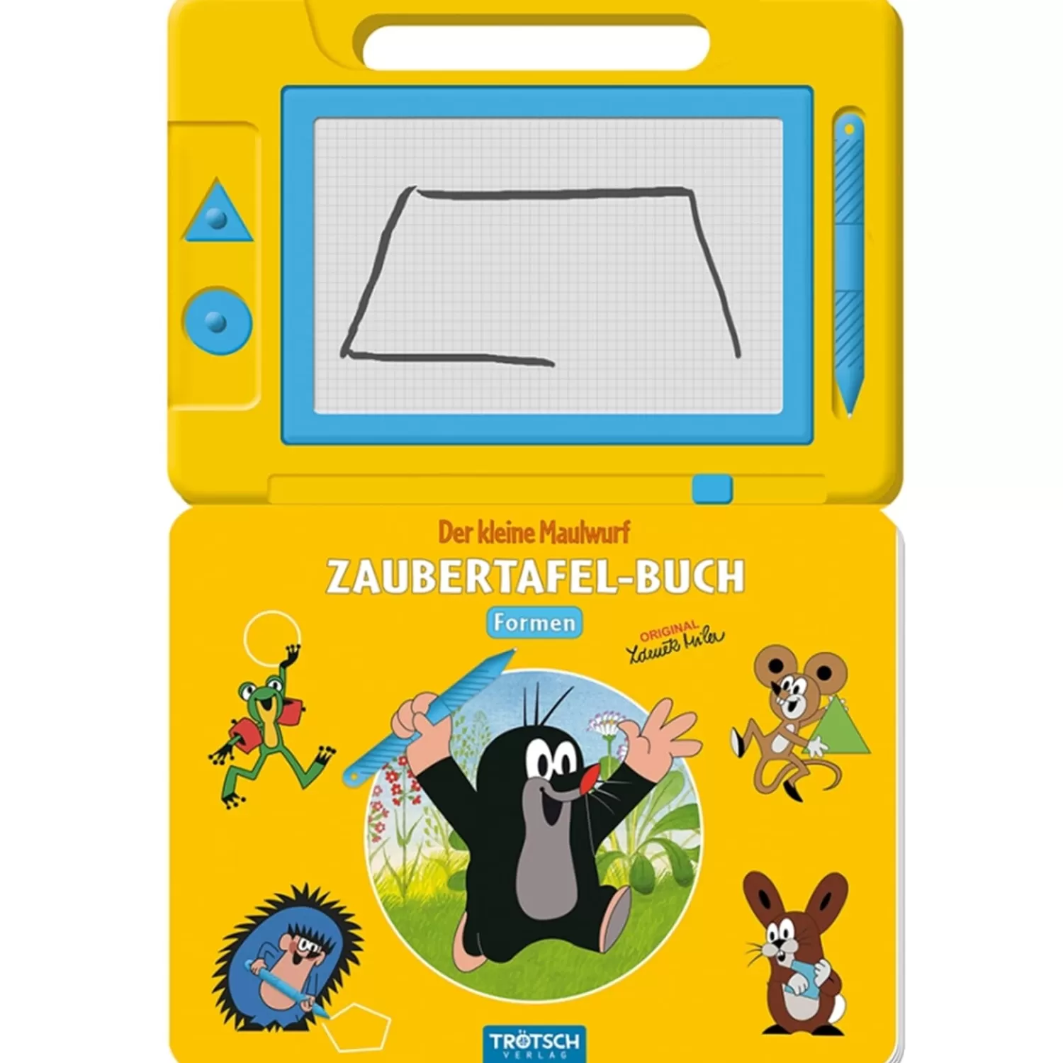 Trötsch Verlag Spielzeug<Zaubertafel-Buch "Der Kleine Maulwurf"